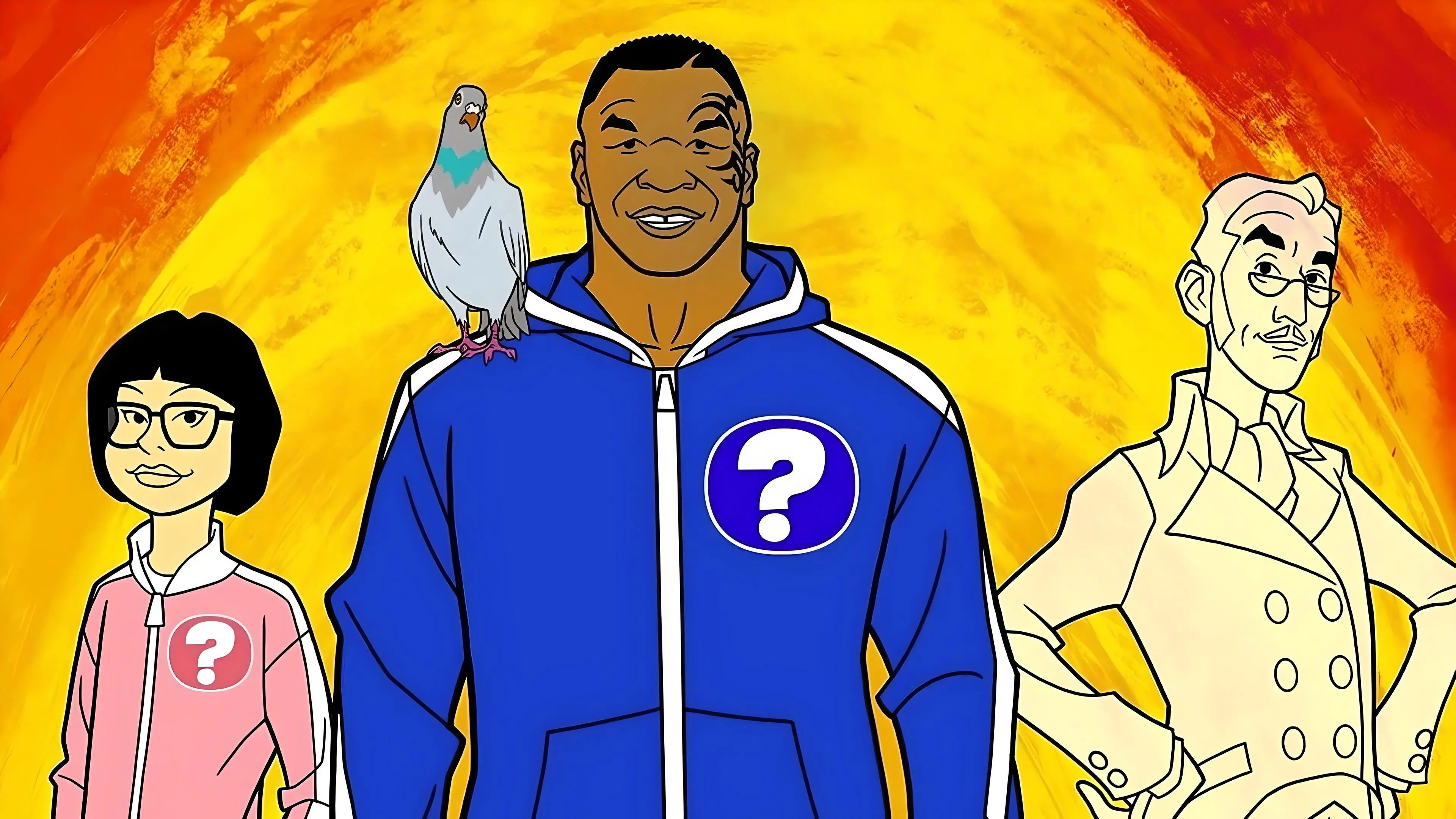 Mike Tyson Mysteries backdrop