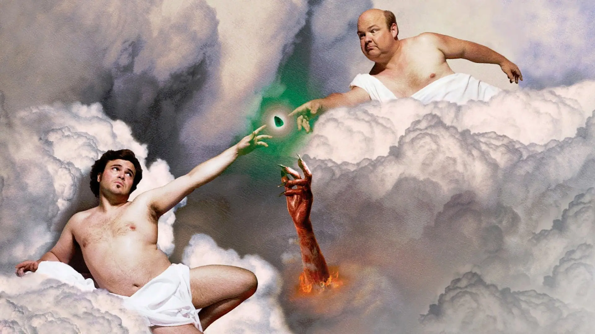 Tenacious D in The Pick of Destiny backdrop