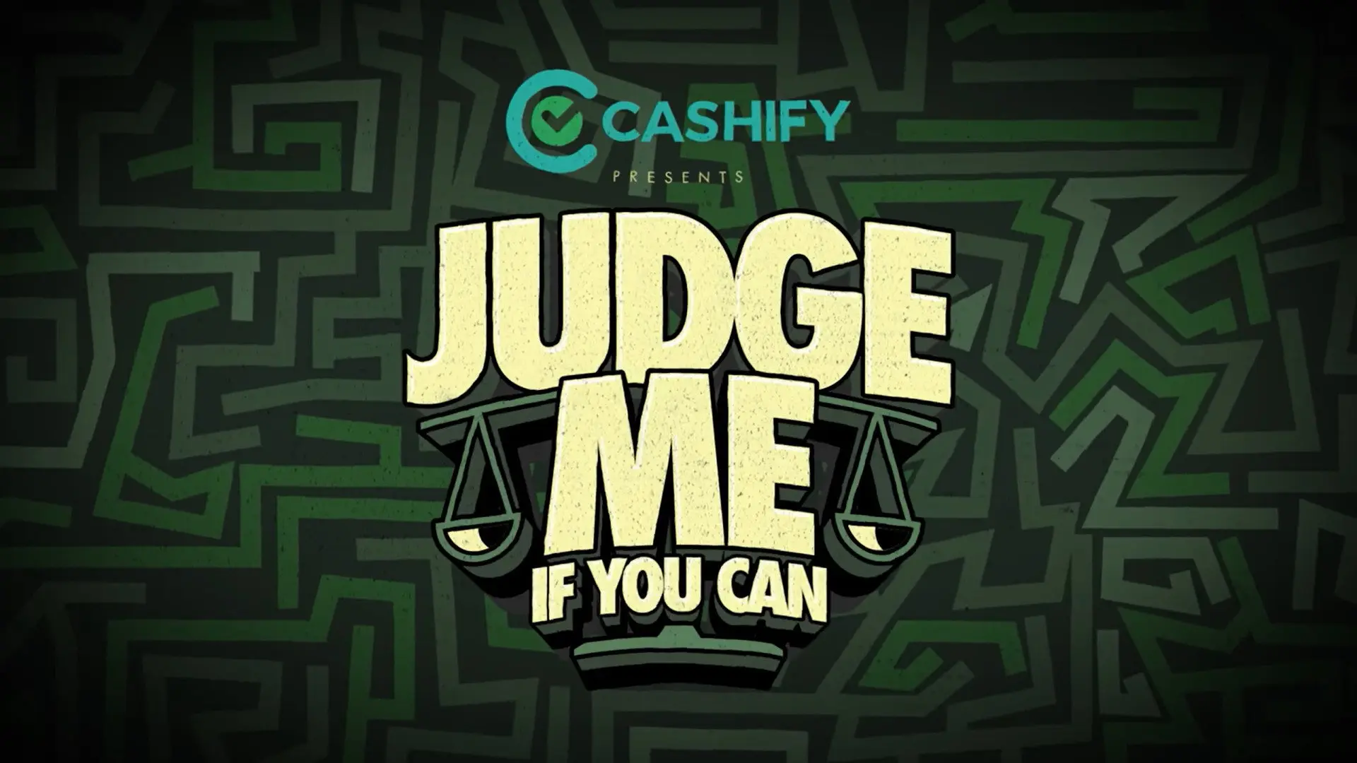 Judge Me If You Can! backdrop