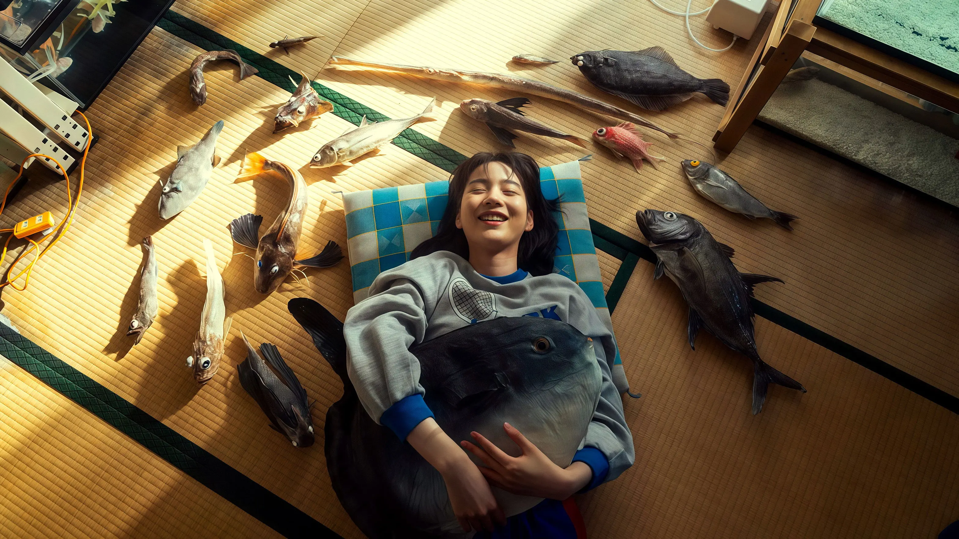 The Fish Tale backdrop