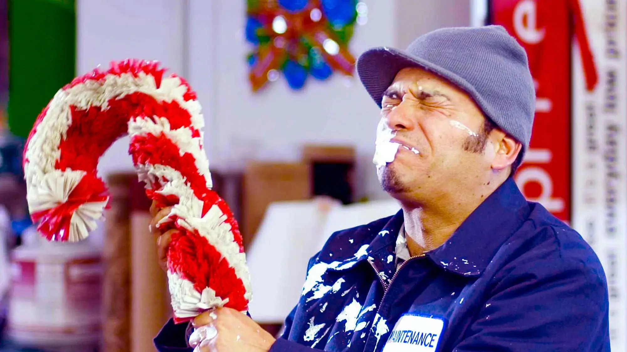 A Wonderful Christmas backdrop