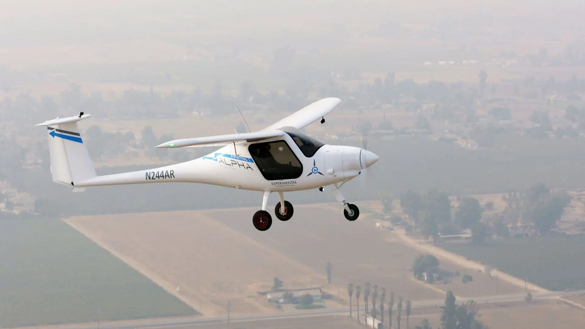 The Great Electric Airplane Race backdrop