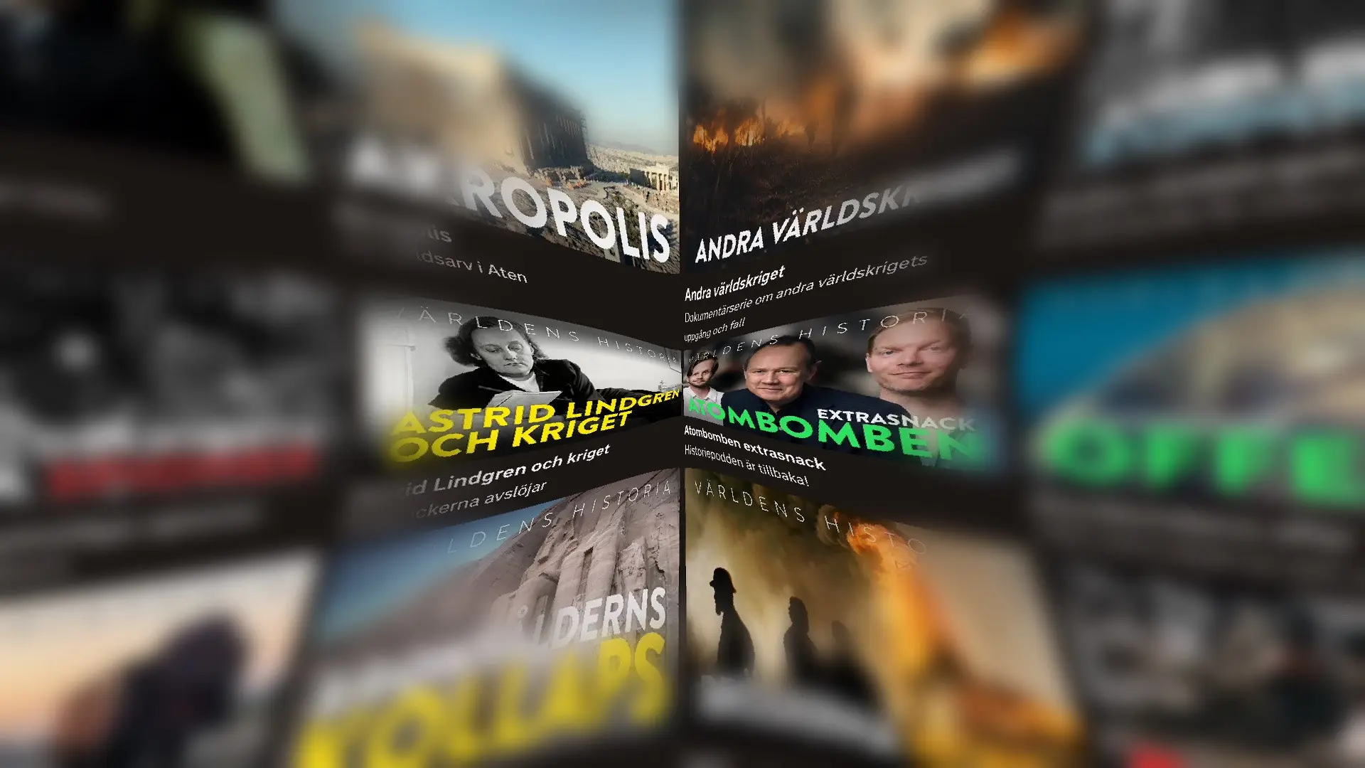 History of the World backdrop