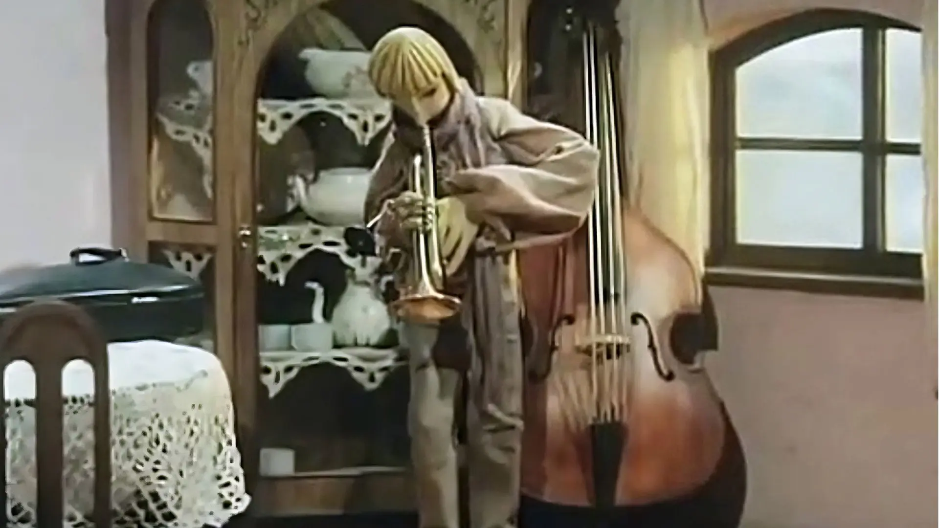 The Musician and Death backdrop