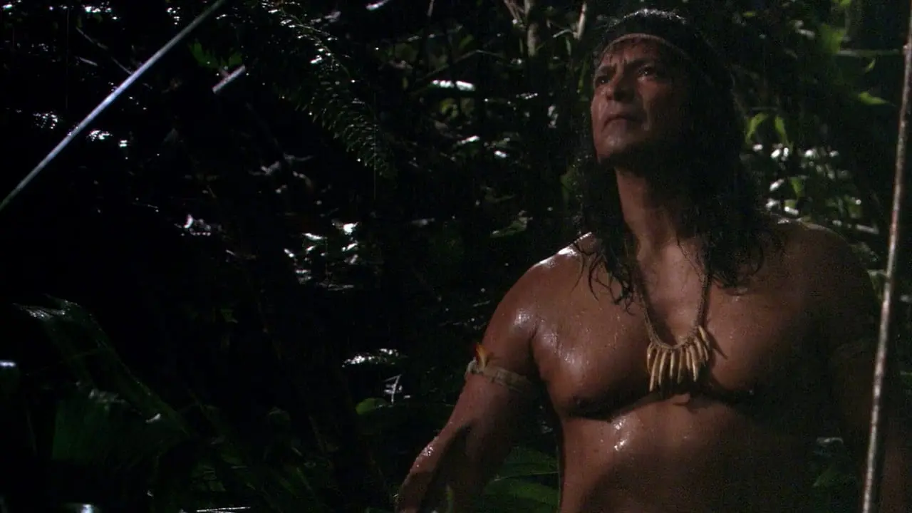 End of the Spear backdrop