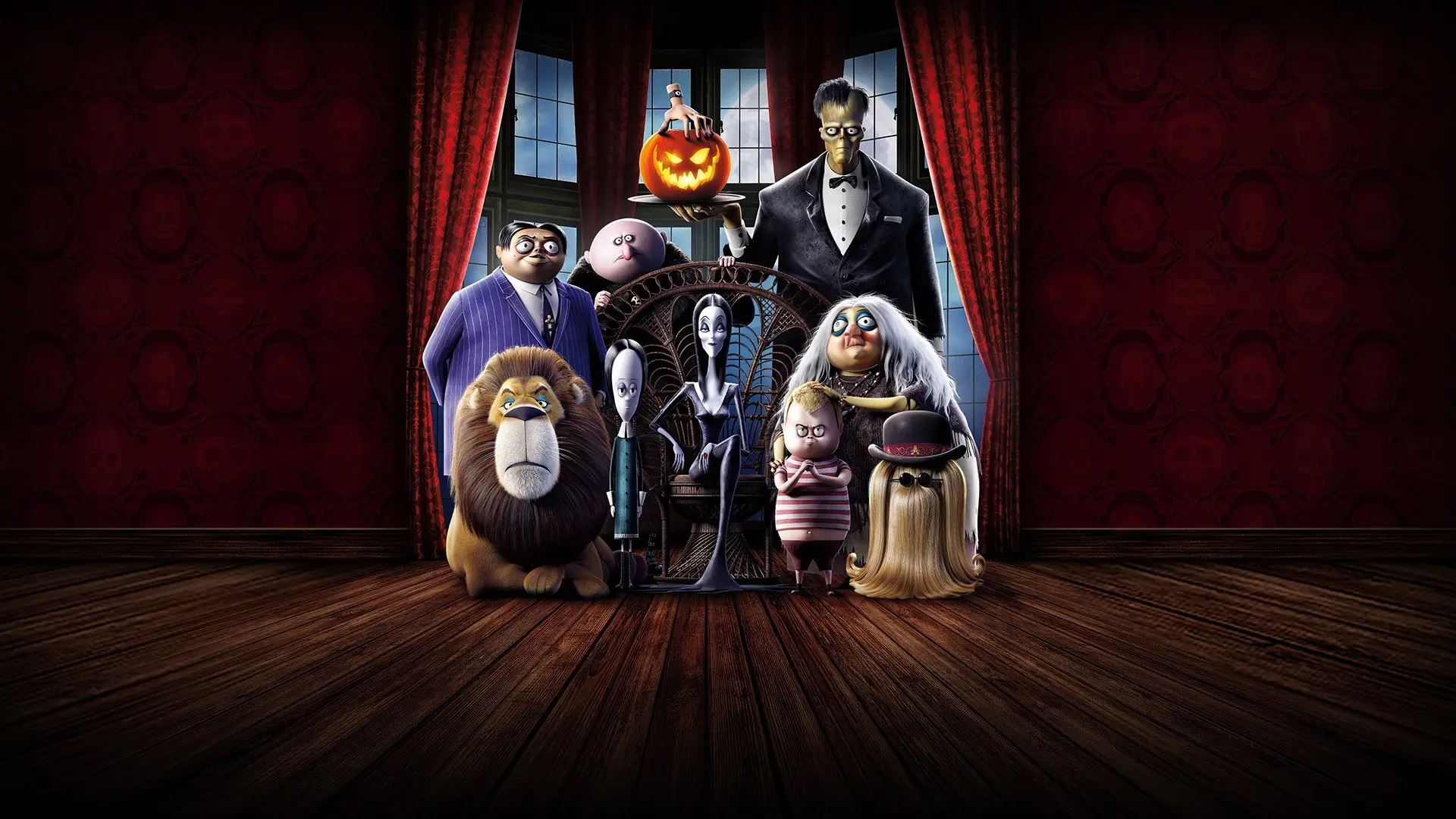 The Addams Family backdrop