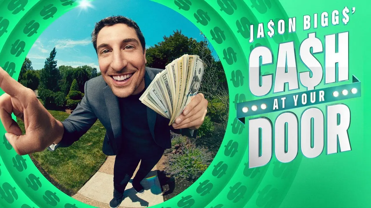 Jason Biggs' Cash at Your Door backdrop