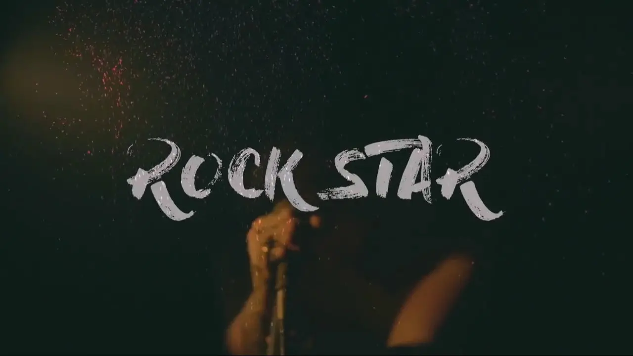Rock Star backdrop