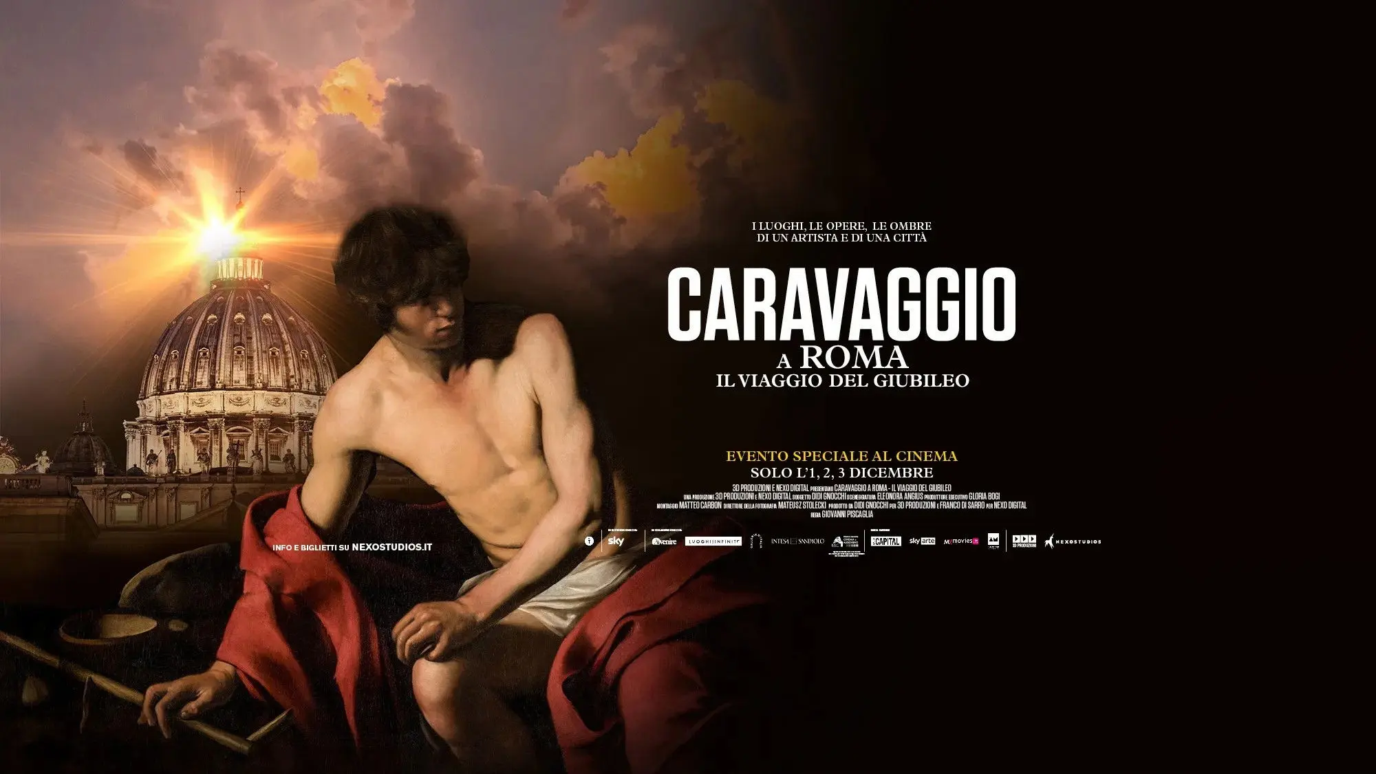 Caravaggio a Roma - Il viaggio del Giubileo backdrop