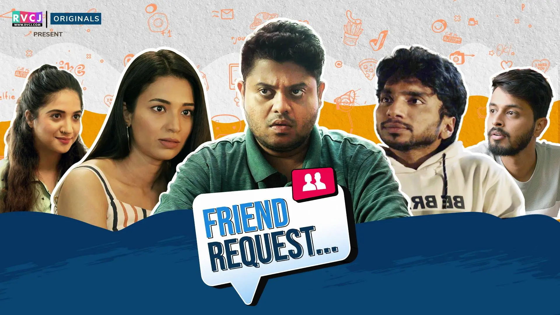 Friend Request backdrop