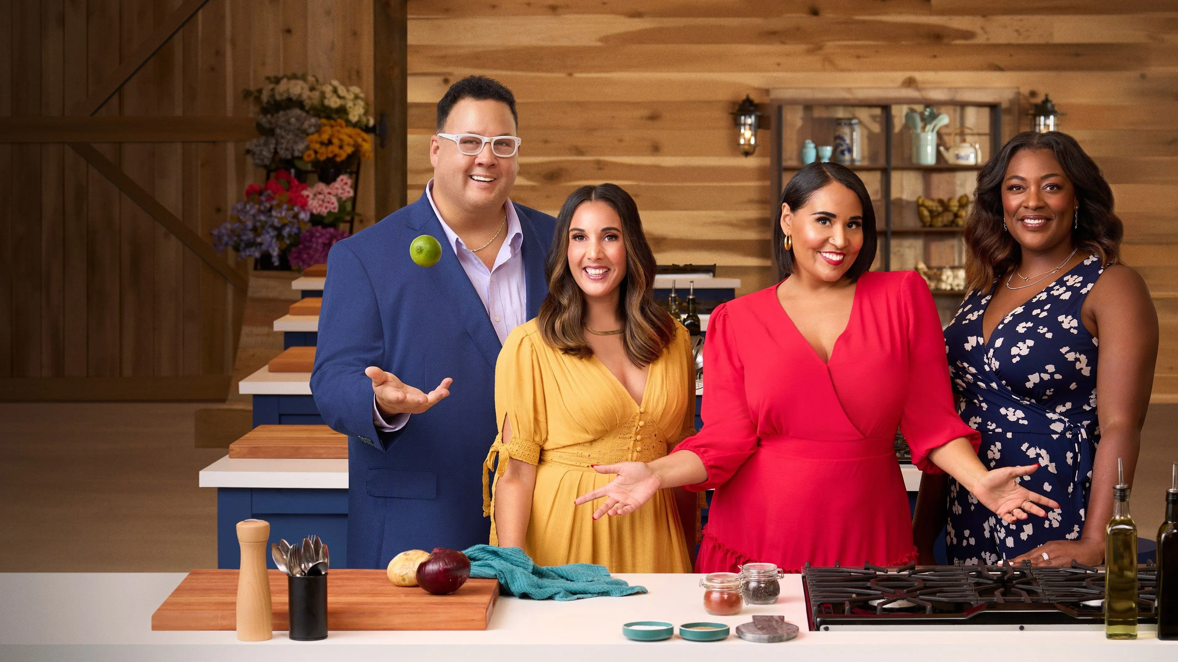 The Great American Recipe backdrop