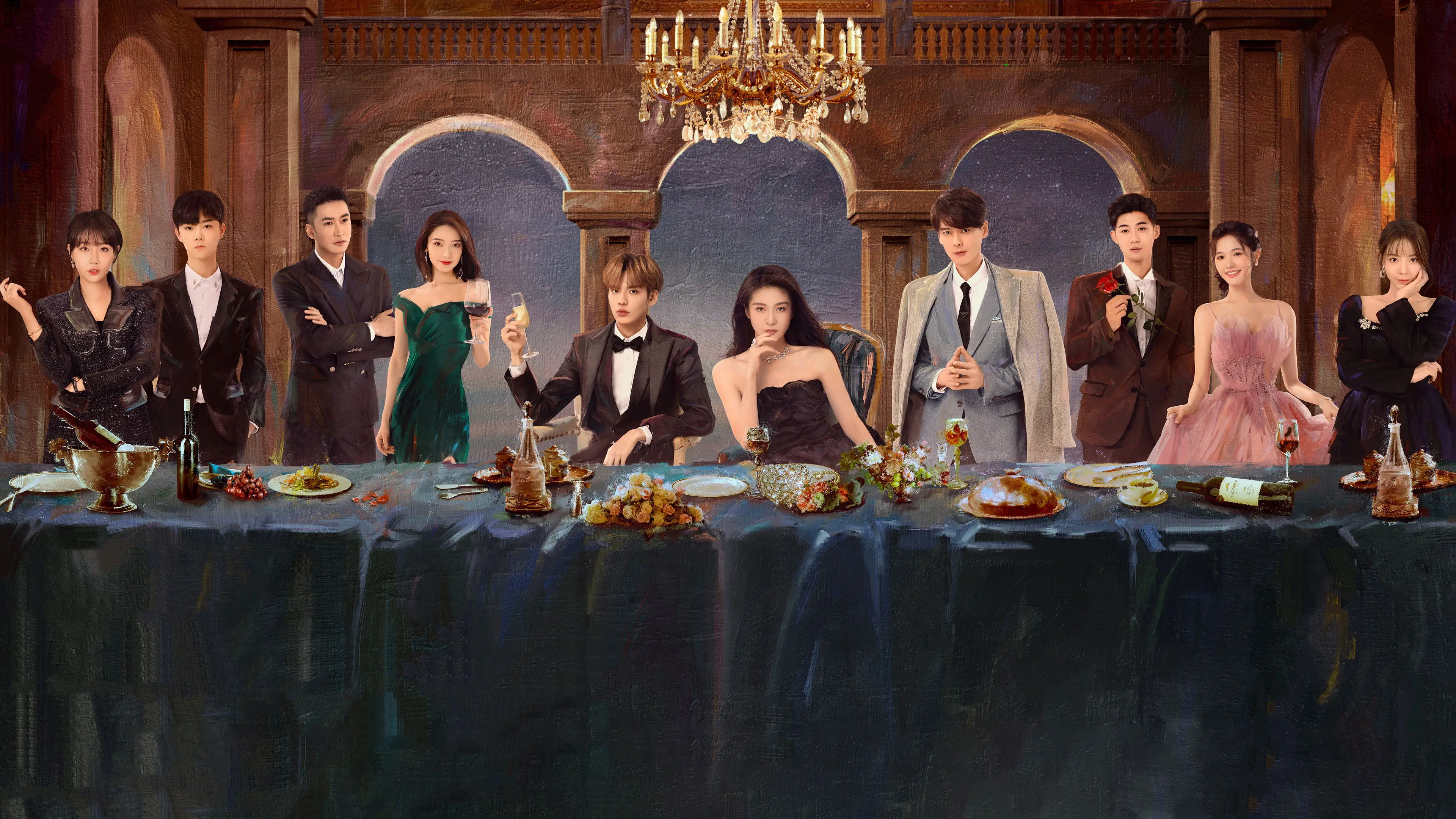 Double Love backdrop