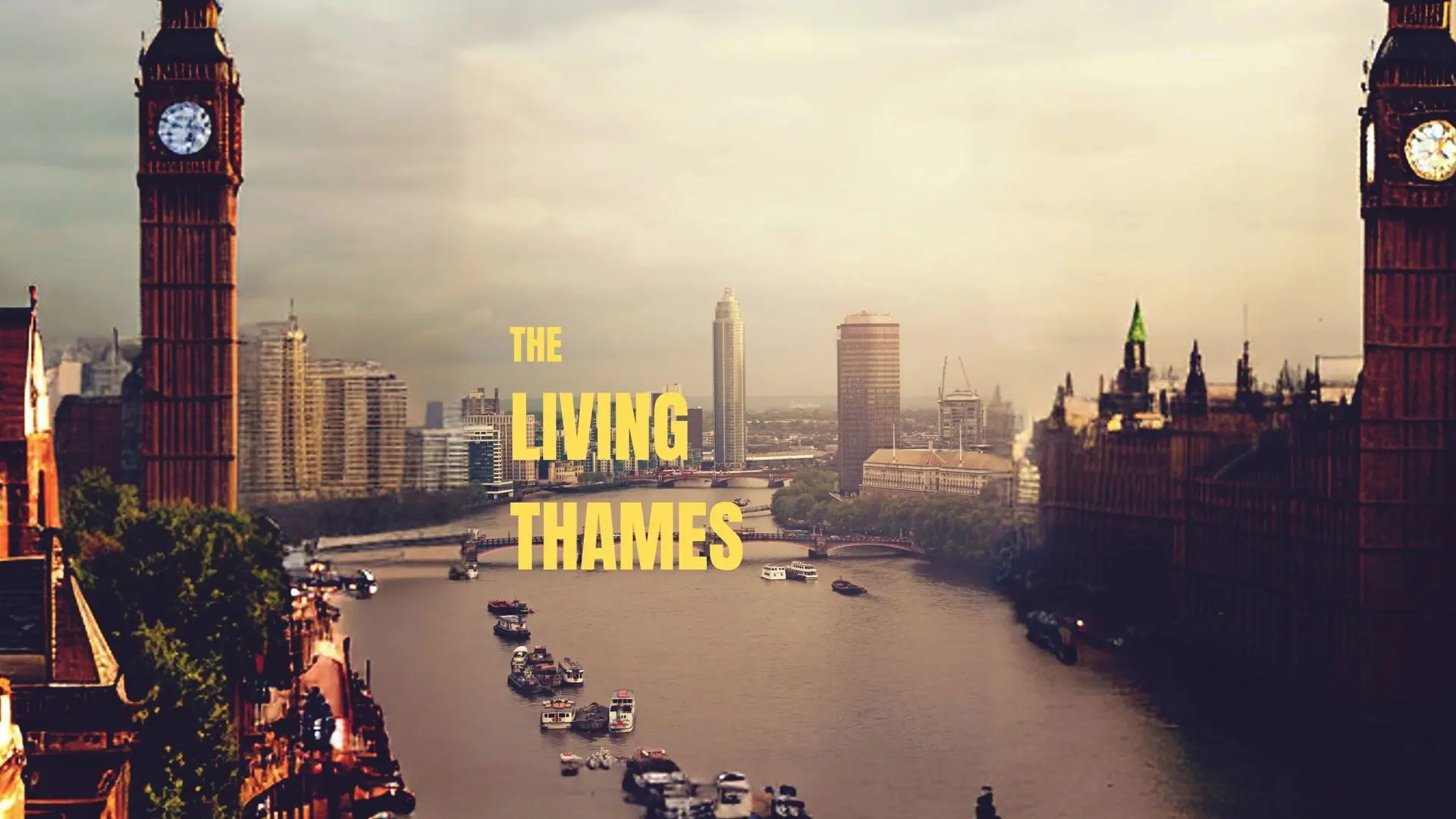 The Living Thames backdrop