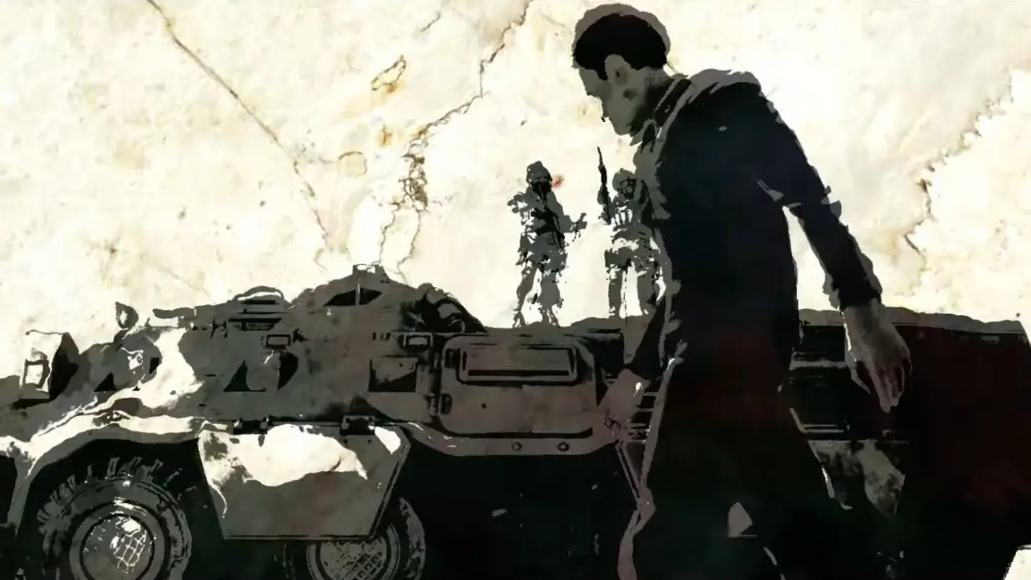 The Long Walk backdrop