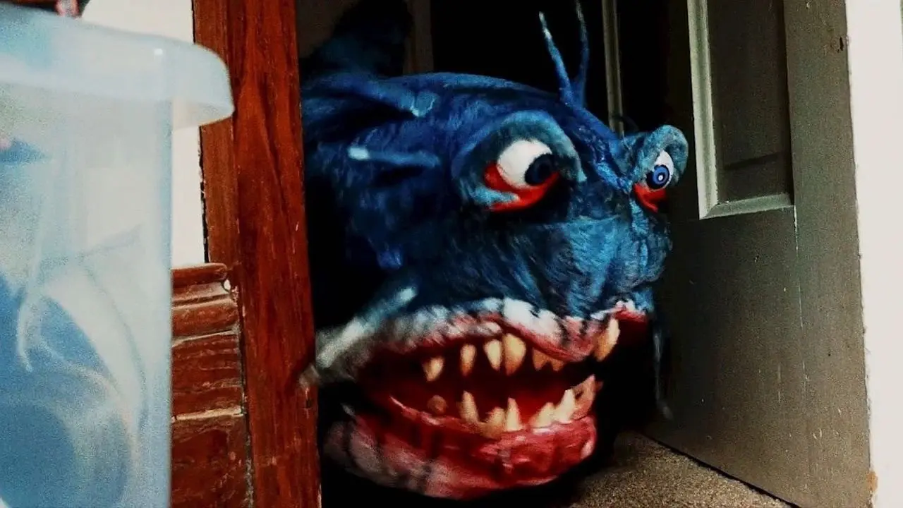 Doll Shark backdrop