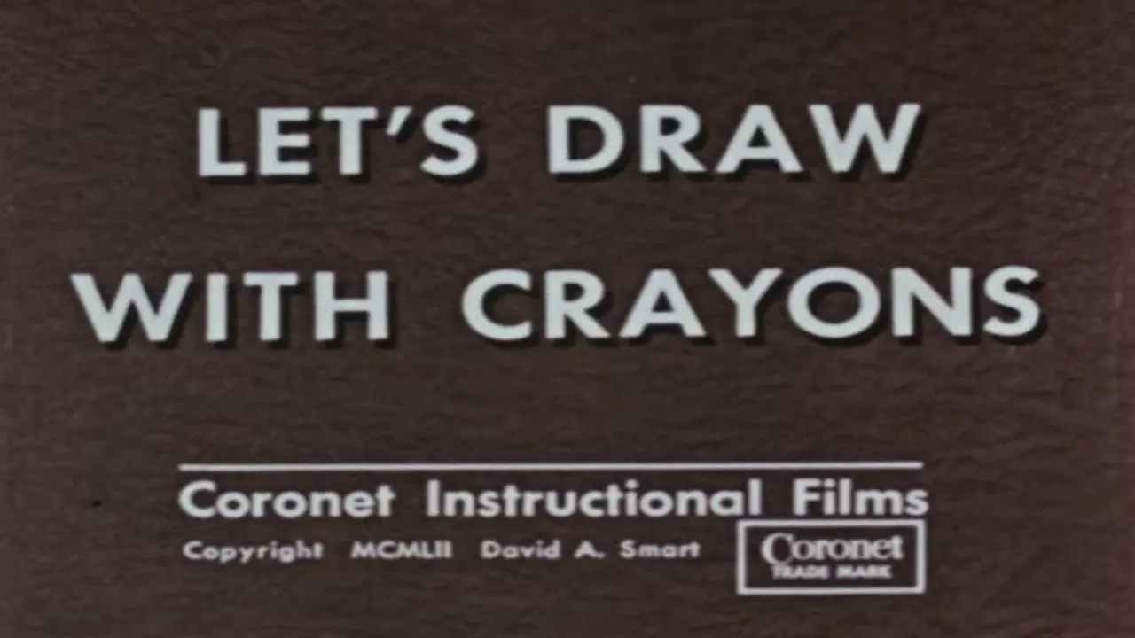 Let's Draw With Crayons backdrop