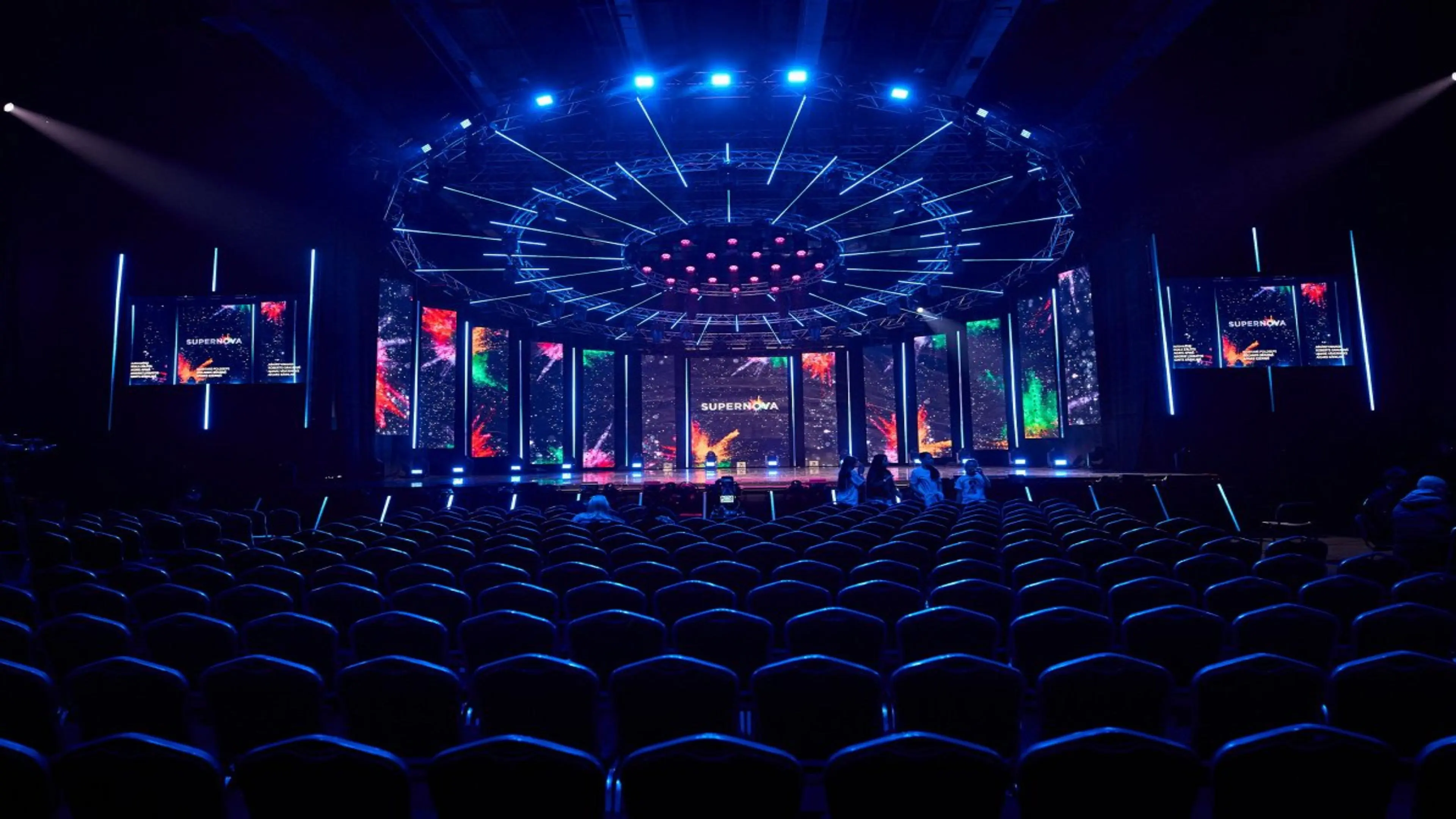 Supernova backdrop