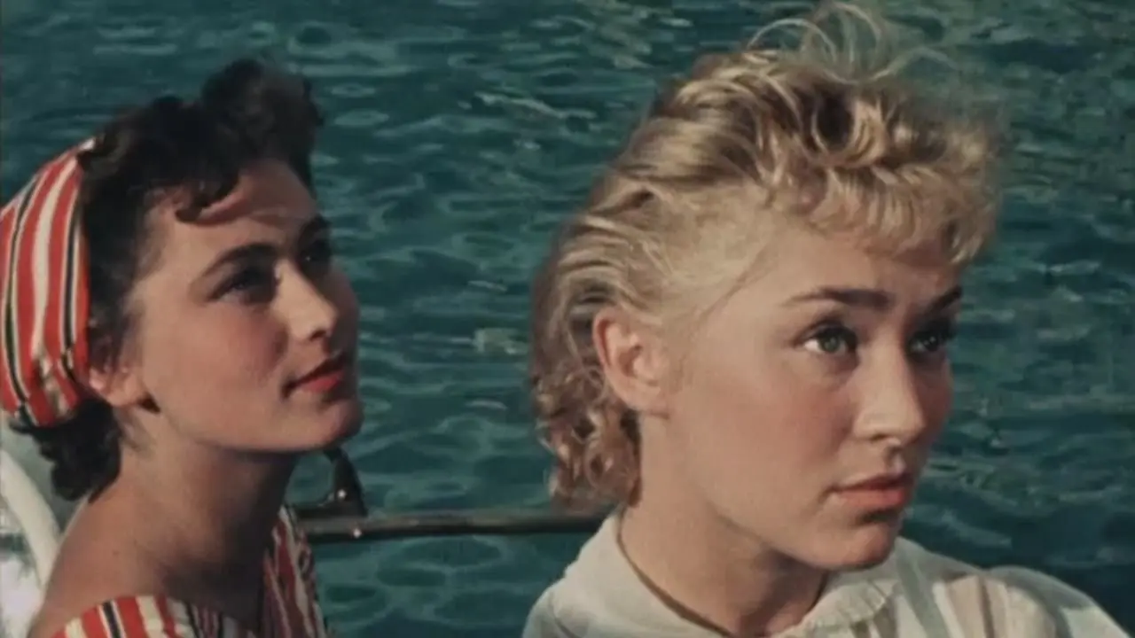 A Sailor from 'The Comet' backdrop