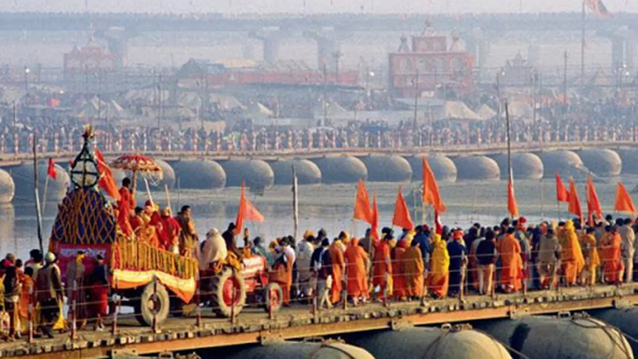 Kumbh Mela - The Greatest Show On Earth backdrop