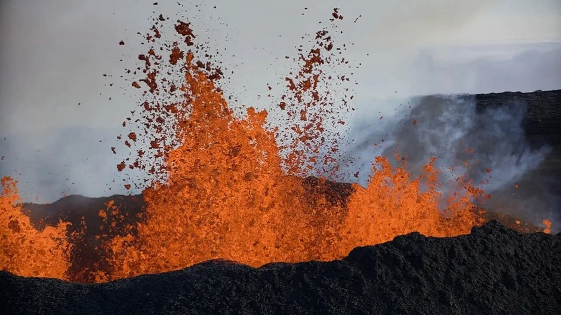 Naturwunder Hawaii, zwischen Feuer und Wasser backdrop