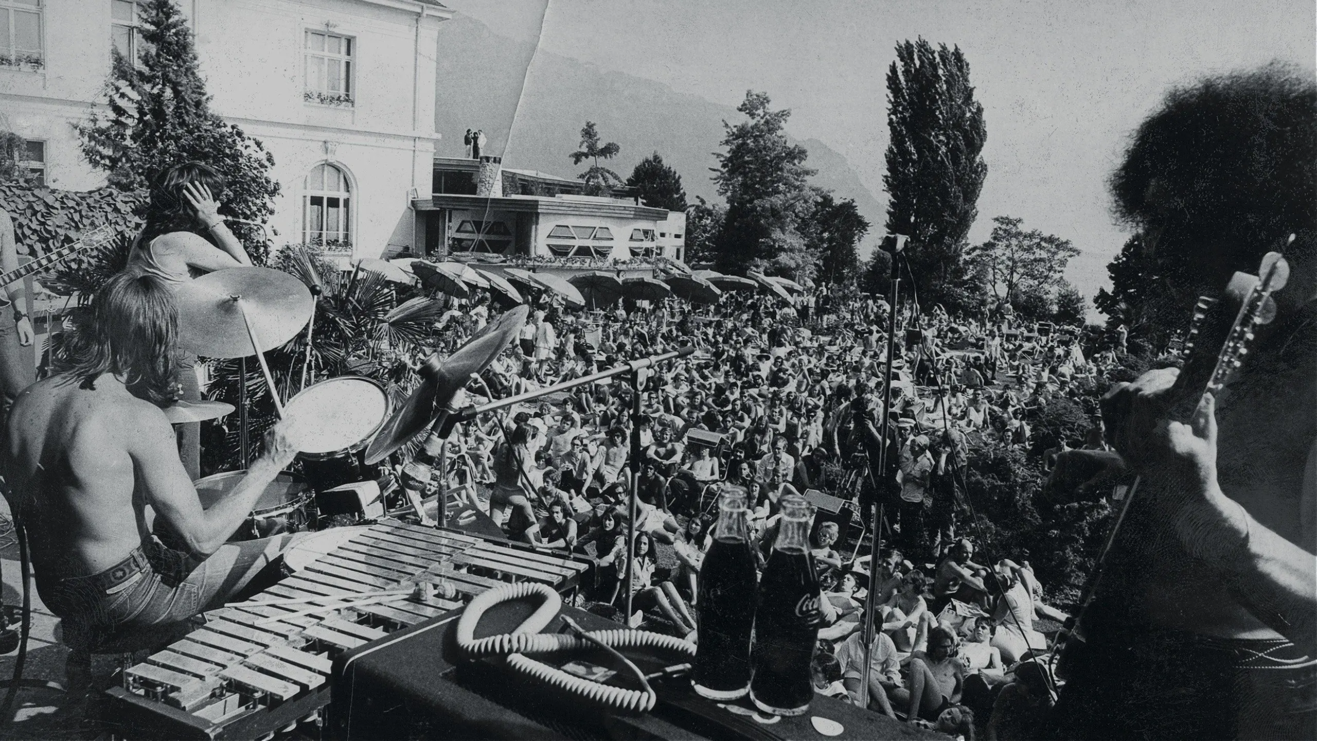 They All Came Out to Montreux backdrop
