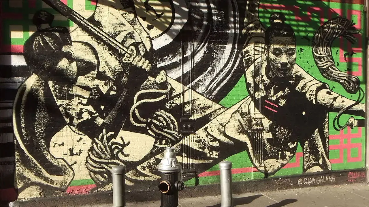 PAINTED POSTER backdrop