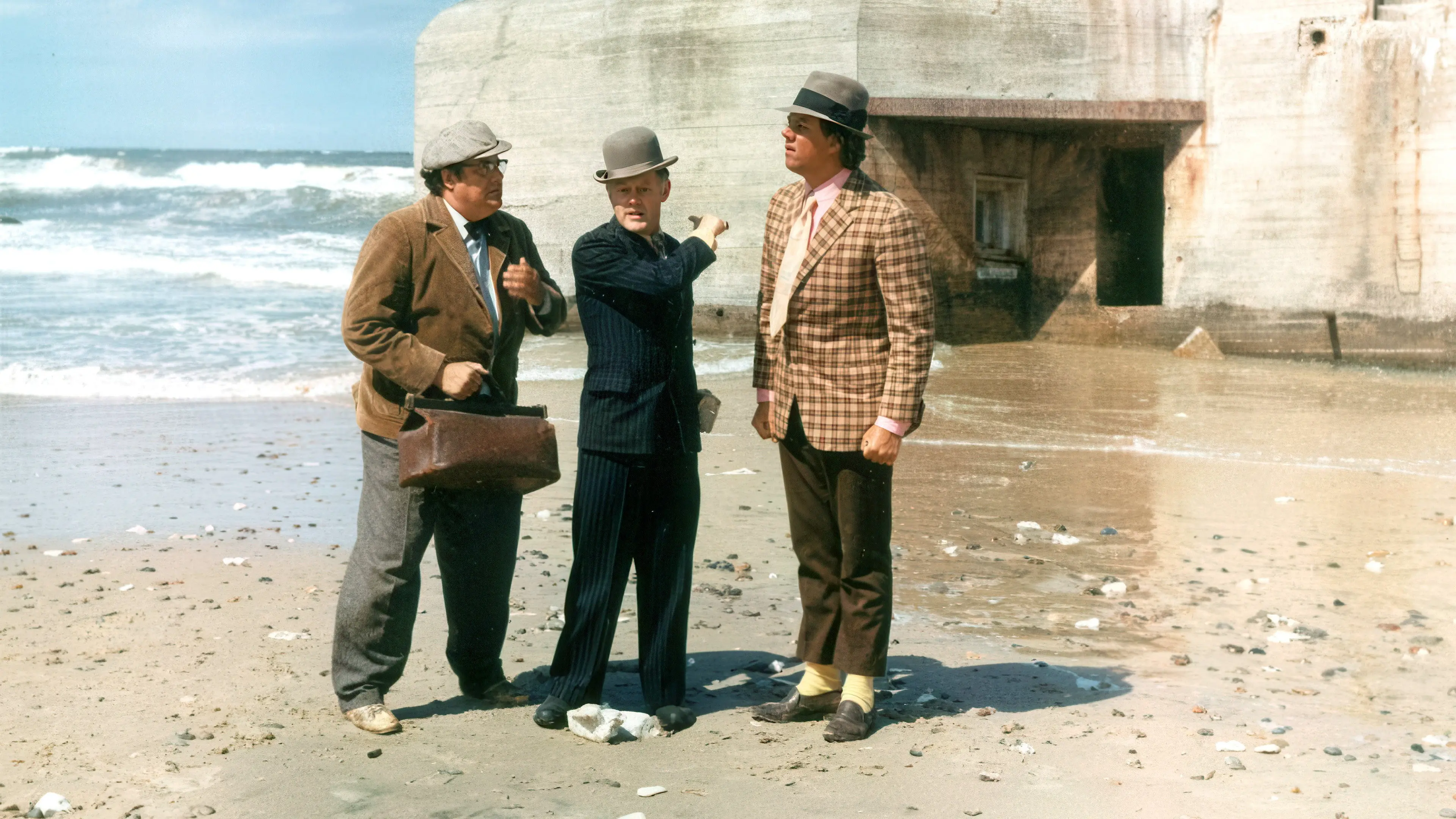 The Olsen Gang in Jutland backdrop