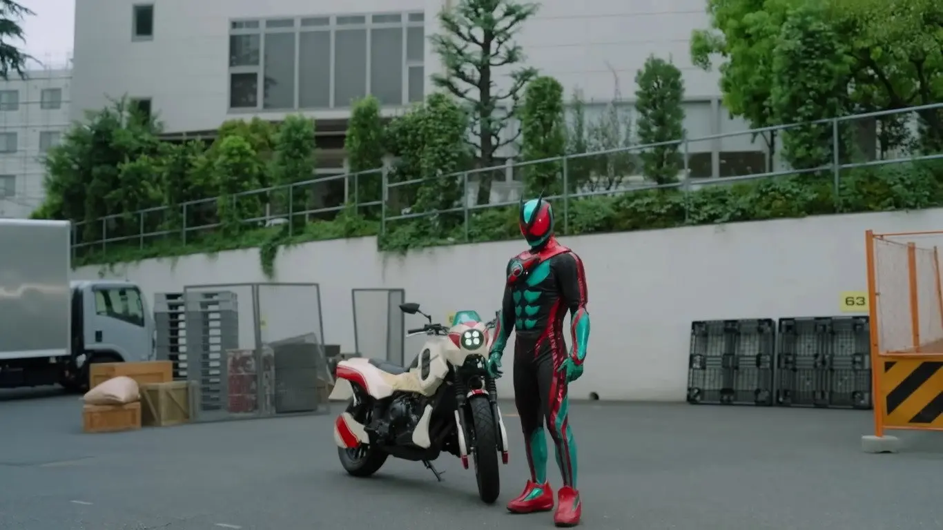 Kamen Rider ZEZTZ: Transformation Classroom backdrop