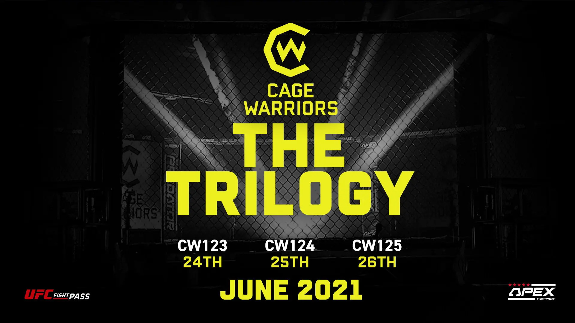 Cage Warriors 124 - The Trilogy 4 backdrop
