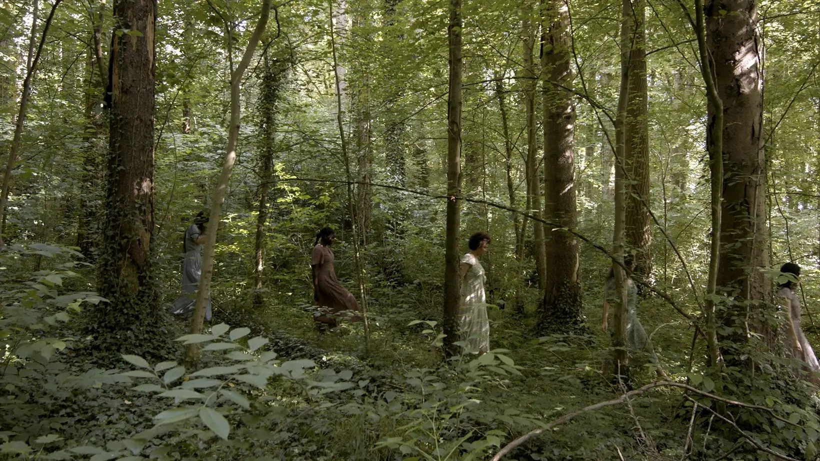 The Melusinas at the Edge of the River backdrop