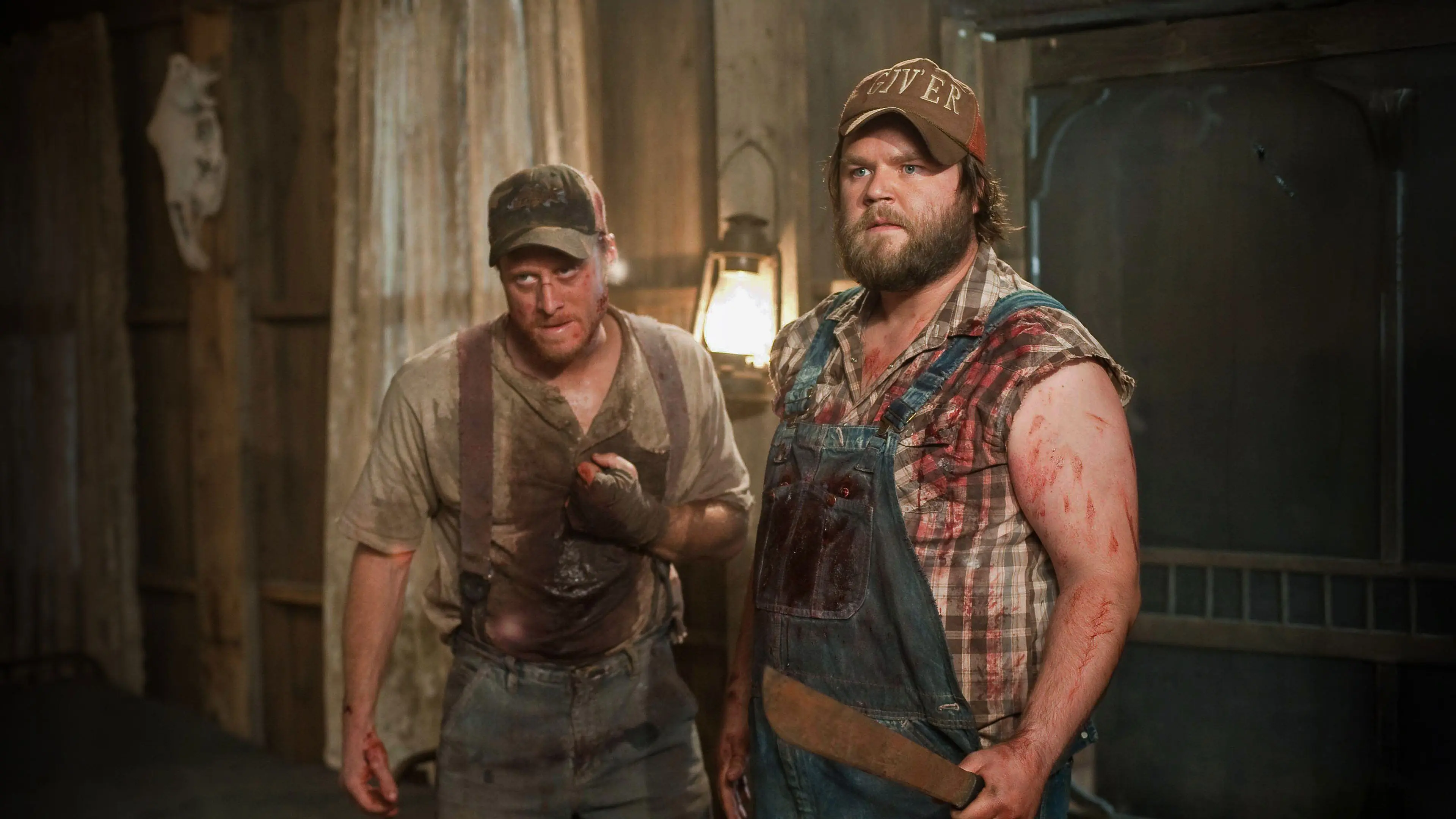 Tucker and Dale vs. Evil backdrop