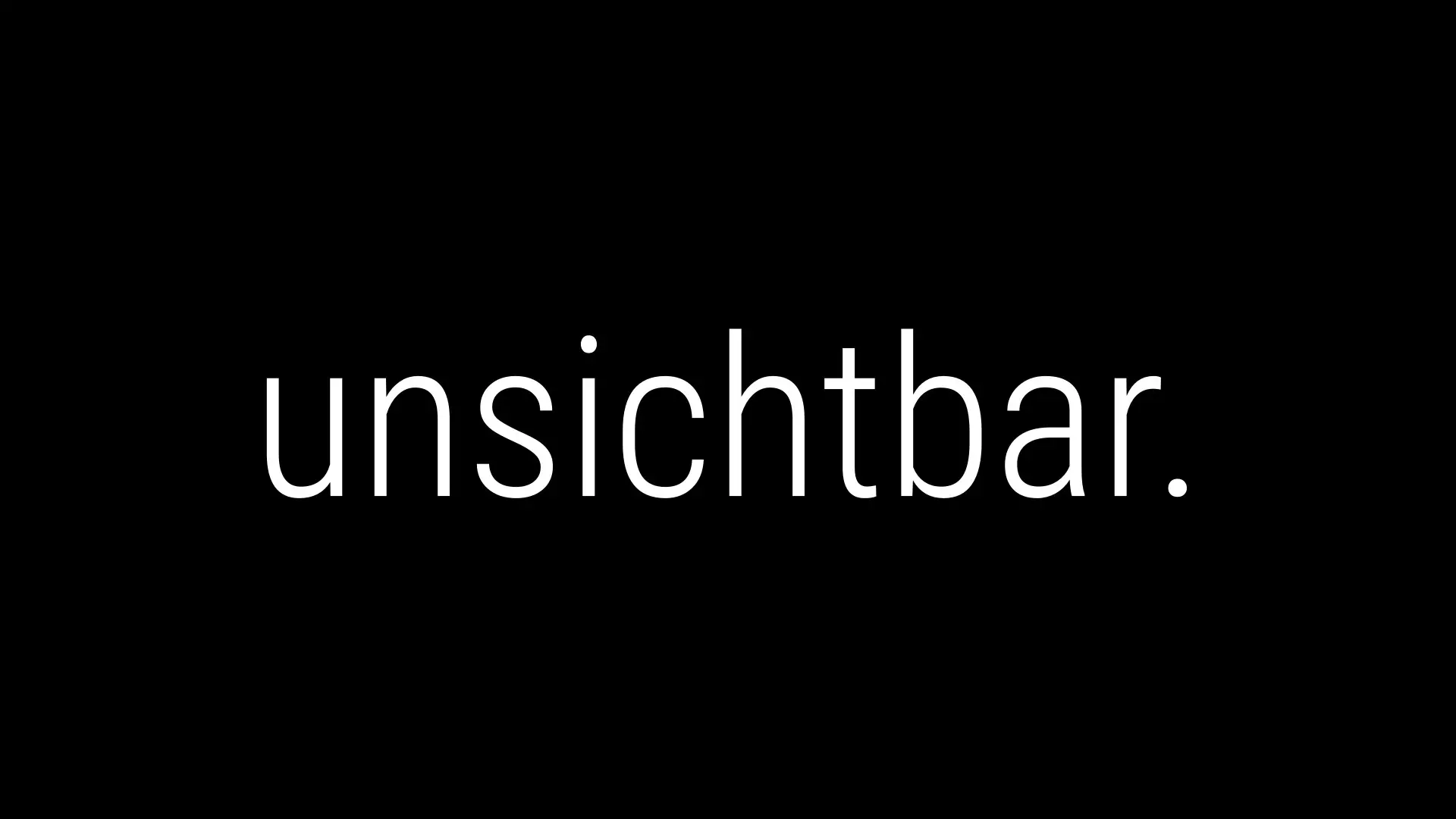 unsichtbar. - Was Endometriose bedeutet. backdrop
