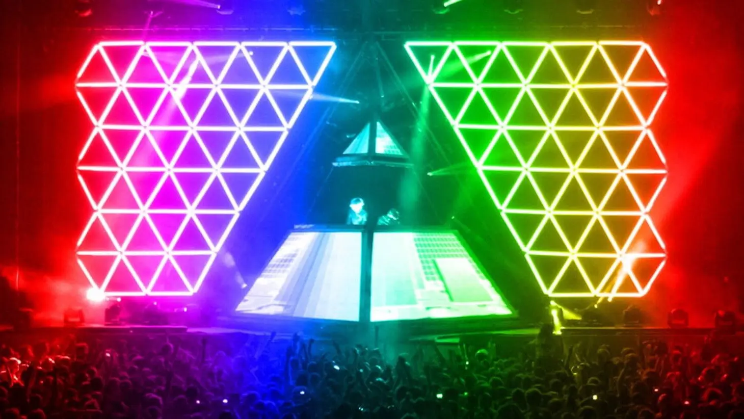 O2 Wireless Festival Presents: Daft Punk Live backdrop