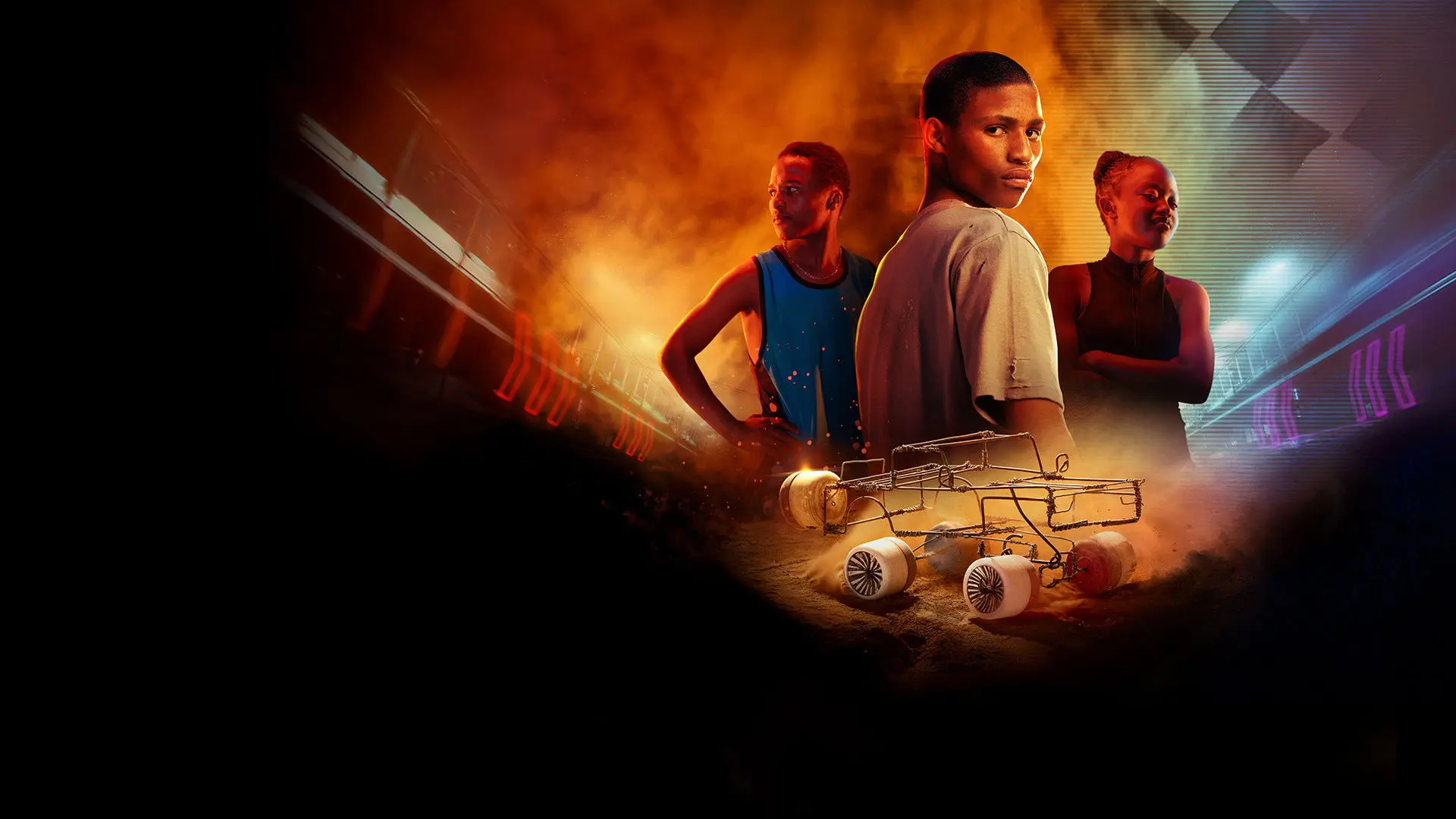 The Philipstown WireCar Grand Prix backdrop