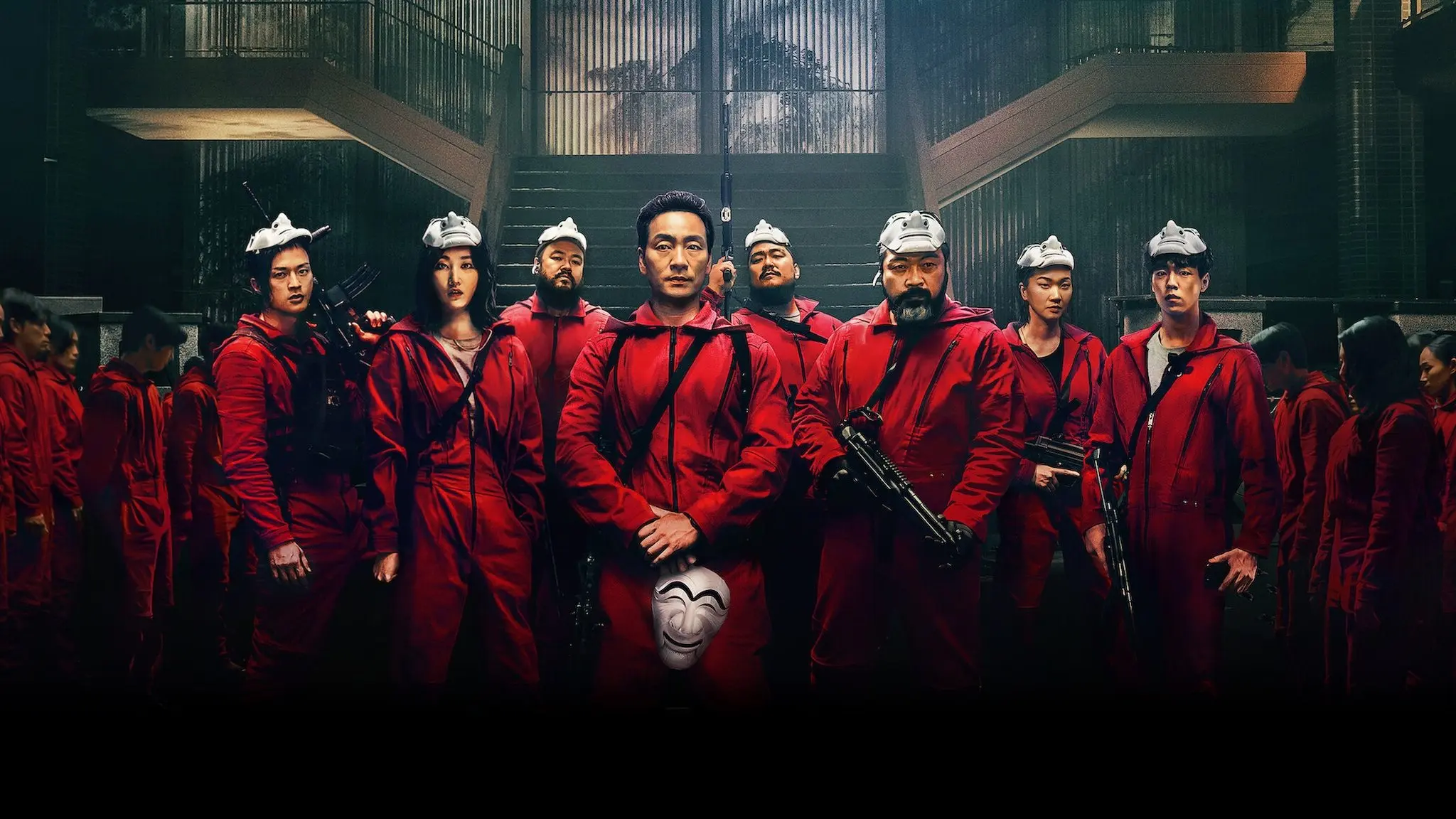 Money Heist: Korea - Joint Economic Area backdrop