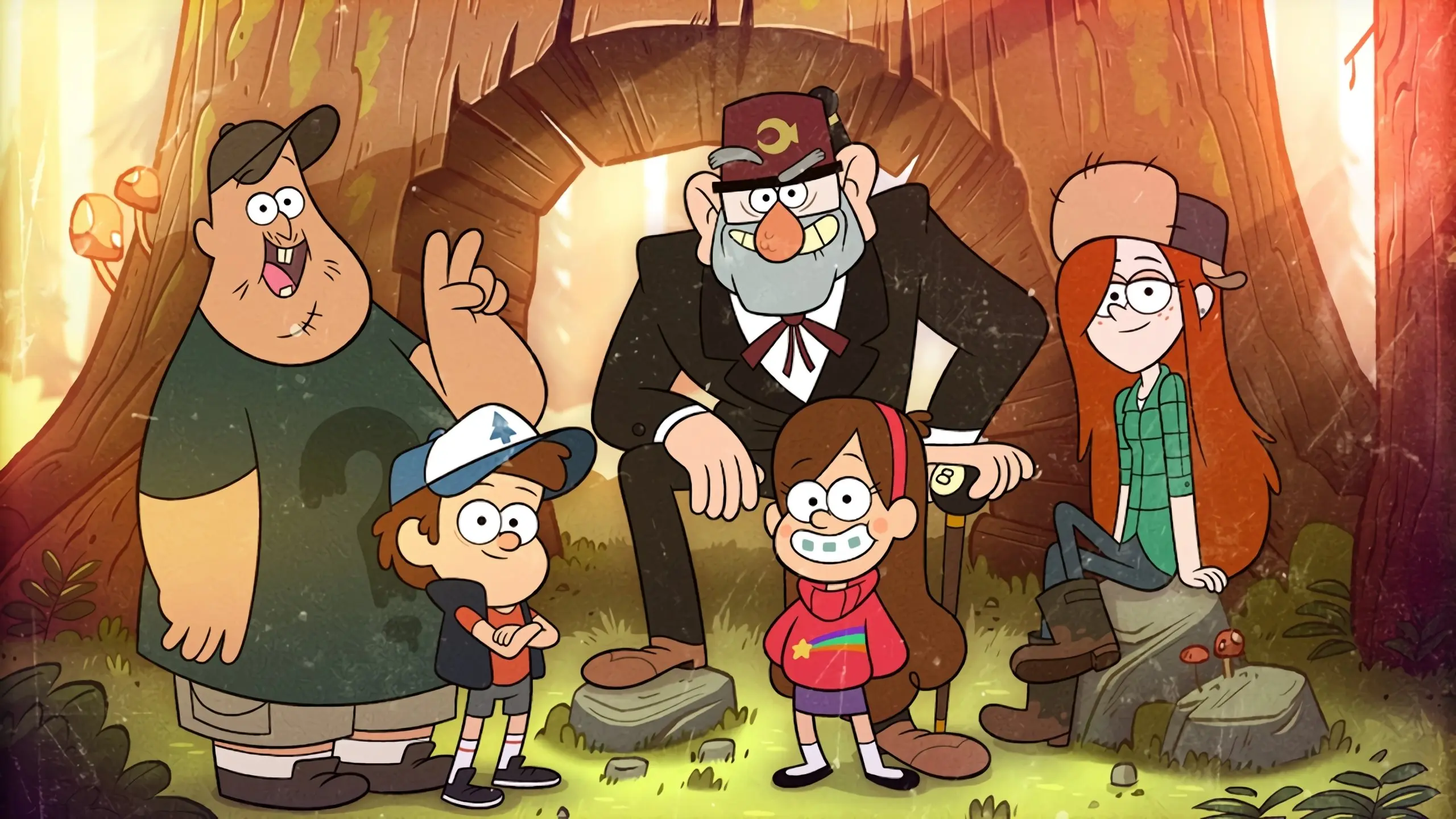 Gravity Falls backdrop