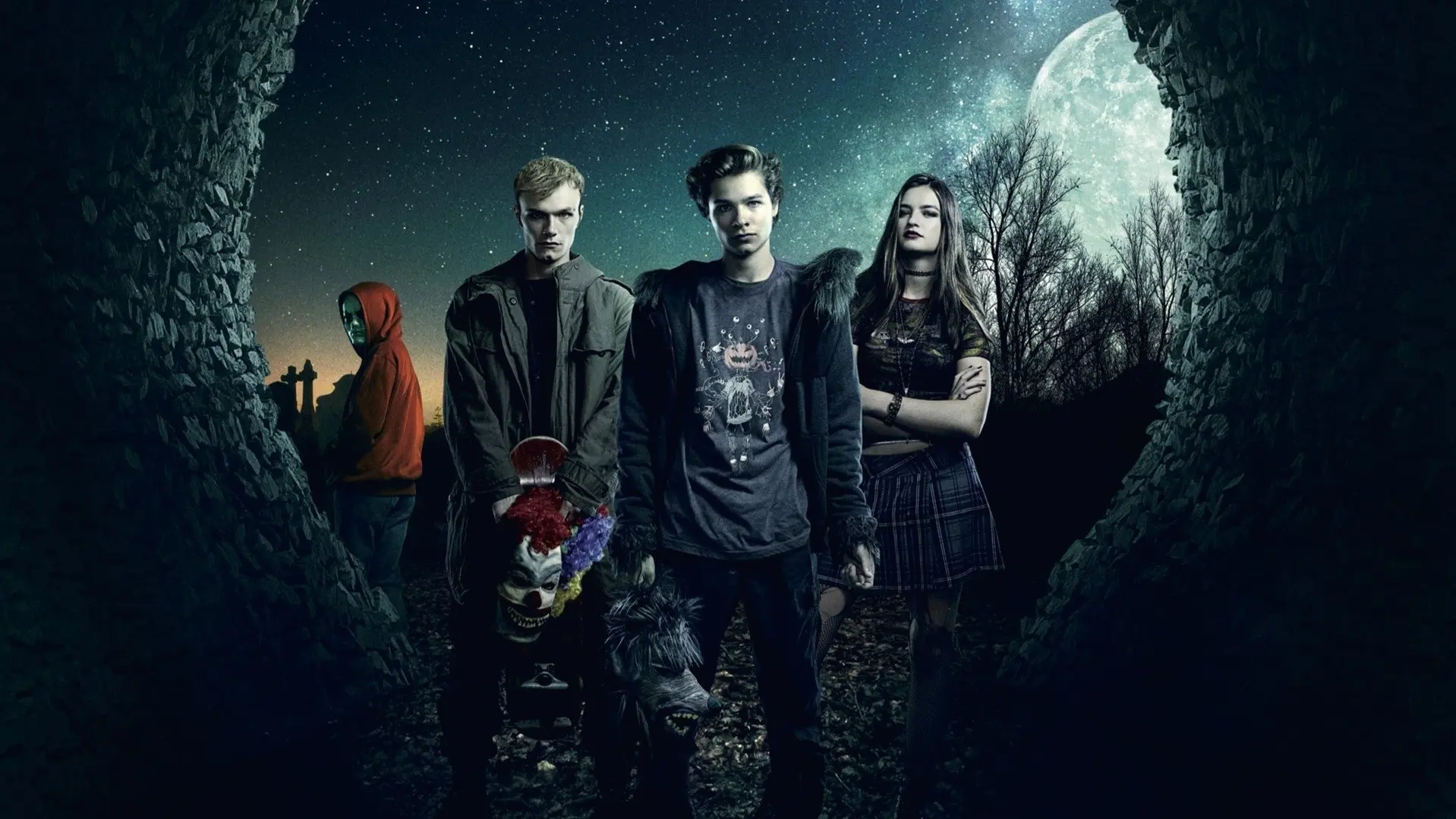 Boys in the Trees backdrop