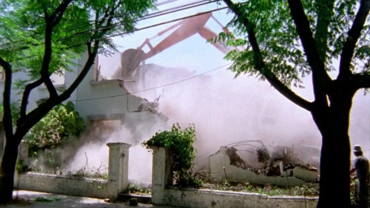 Under Construction (Or The Place Where I Was Born No Longer Exists) backdrop