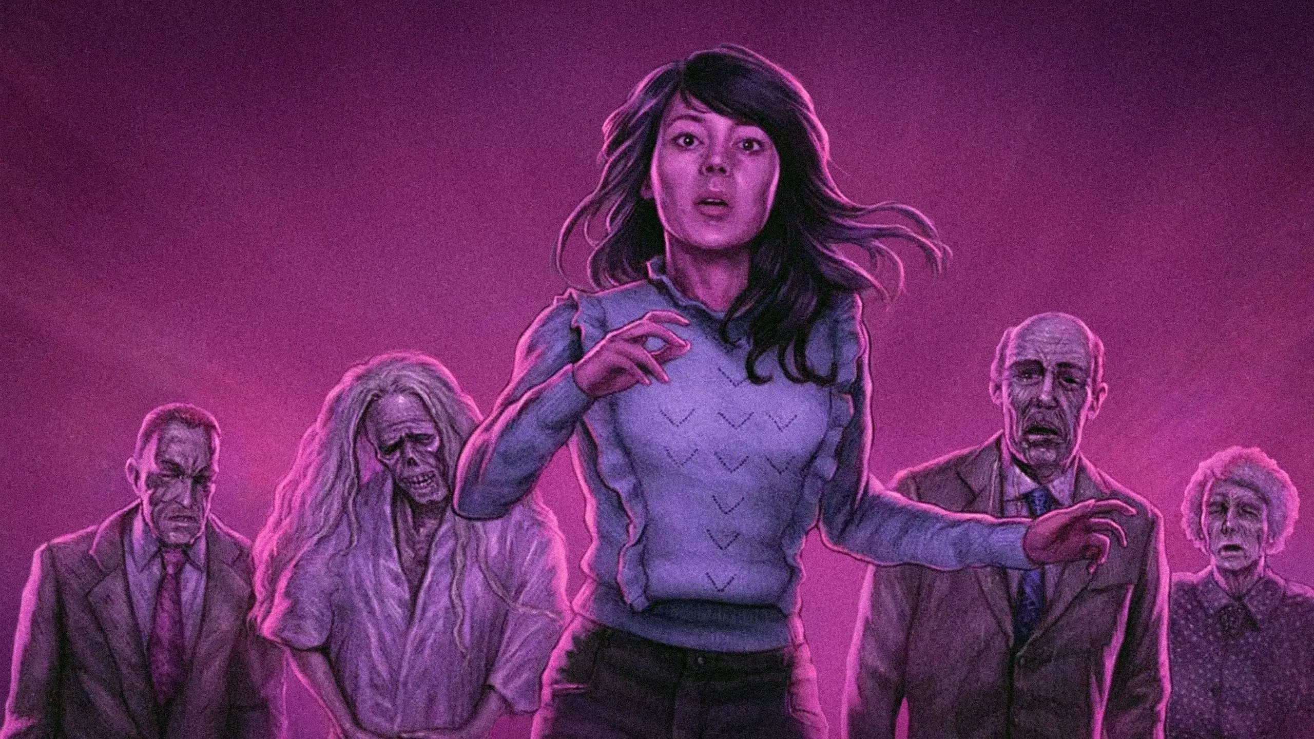 One Dark Night backdrop