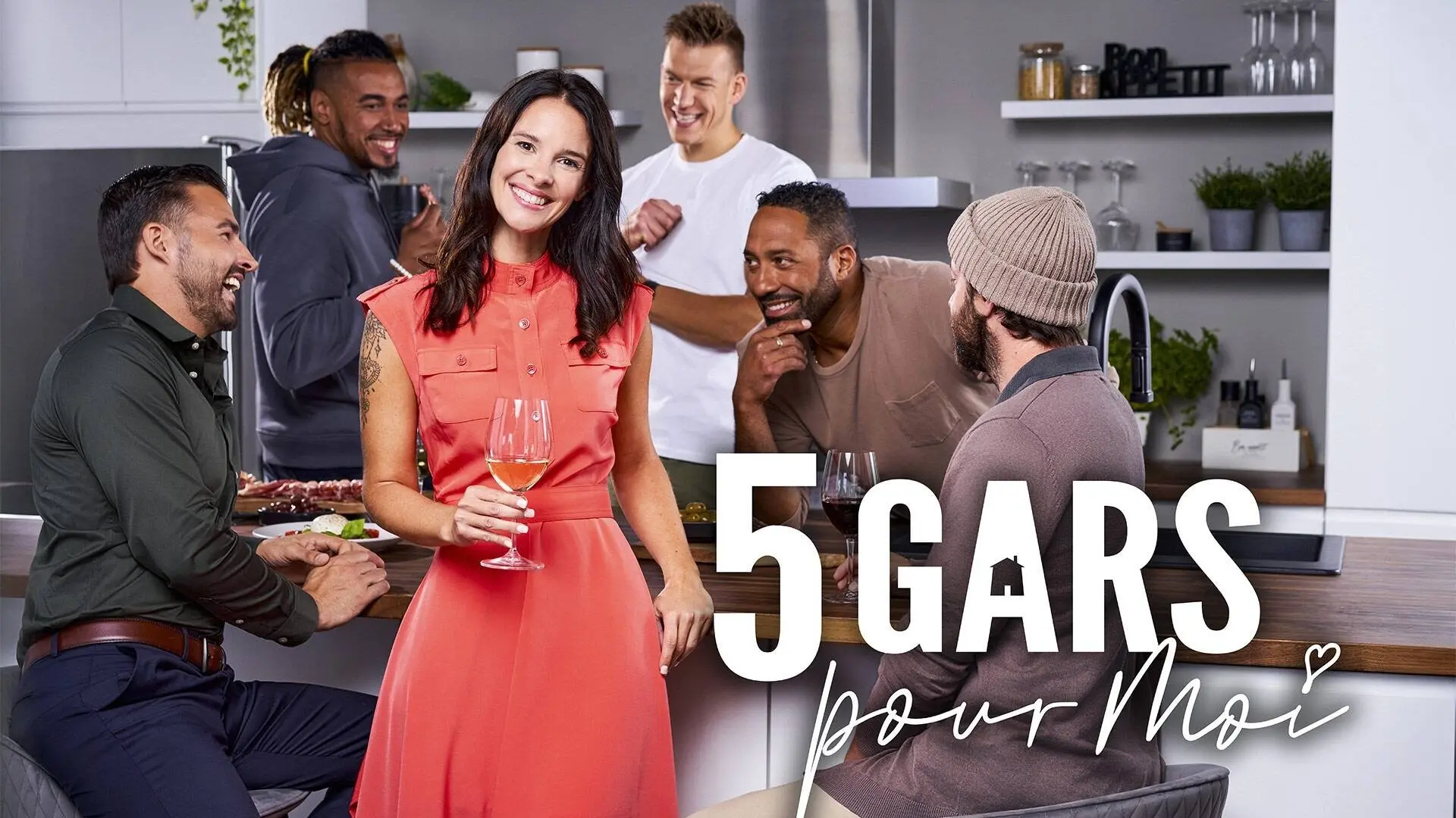 5 gars pour moi backdrop