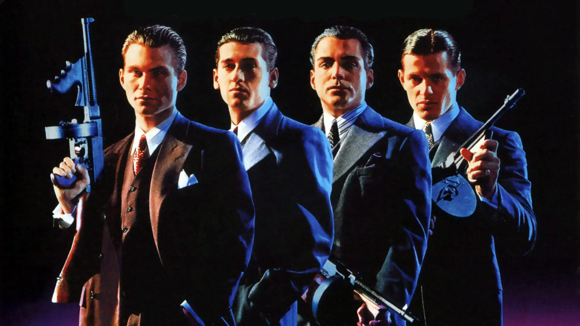Mobsters backdrop