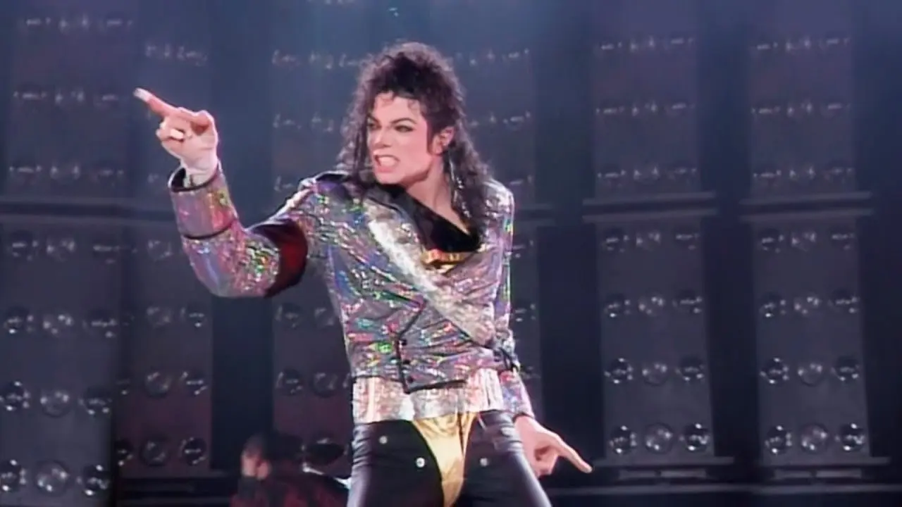 Michael Jackson: Live in Bucharest - The Dangerous Tour backdrop
