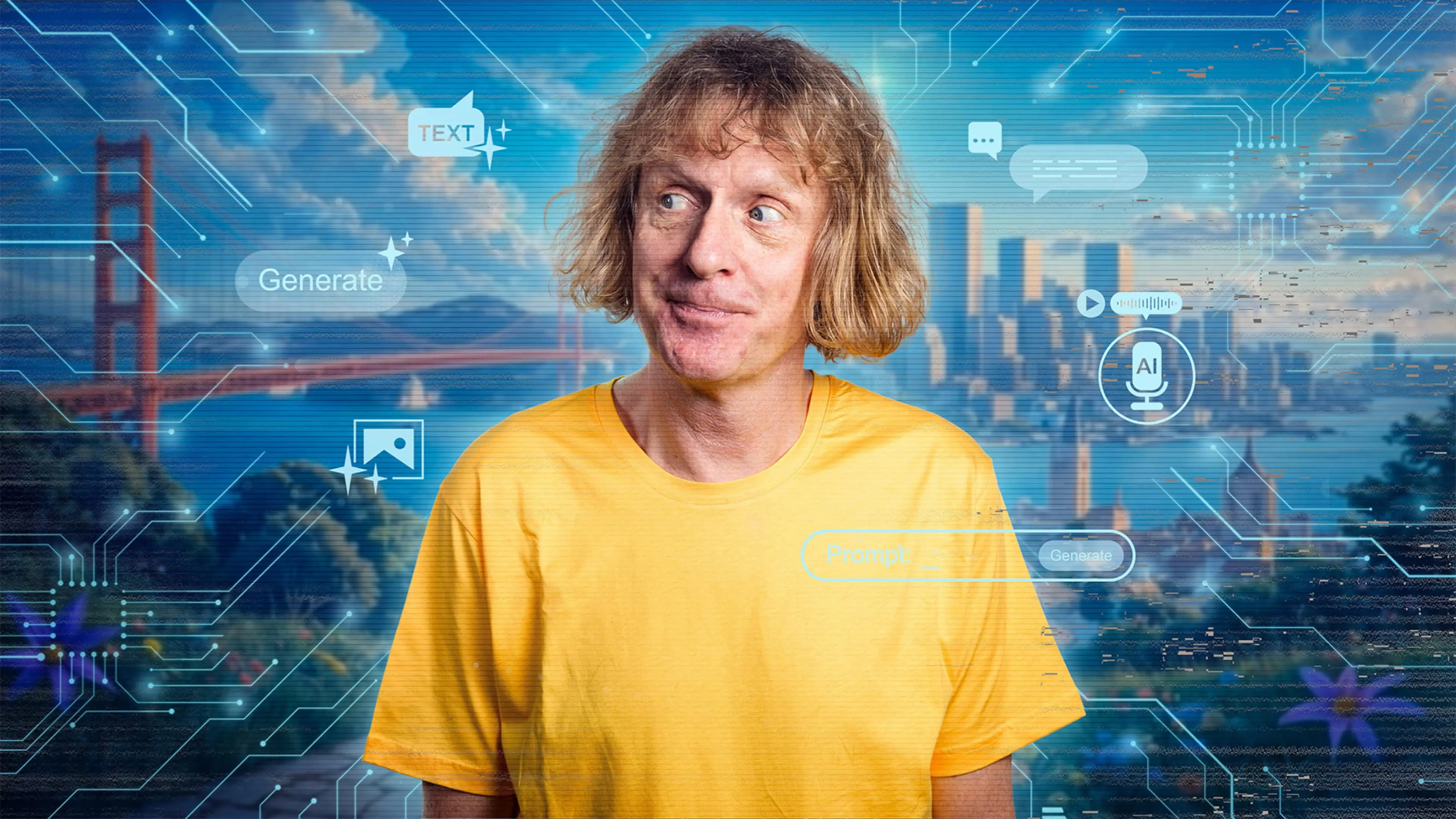 Grayson Perry Has Seen the Future backdrop