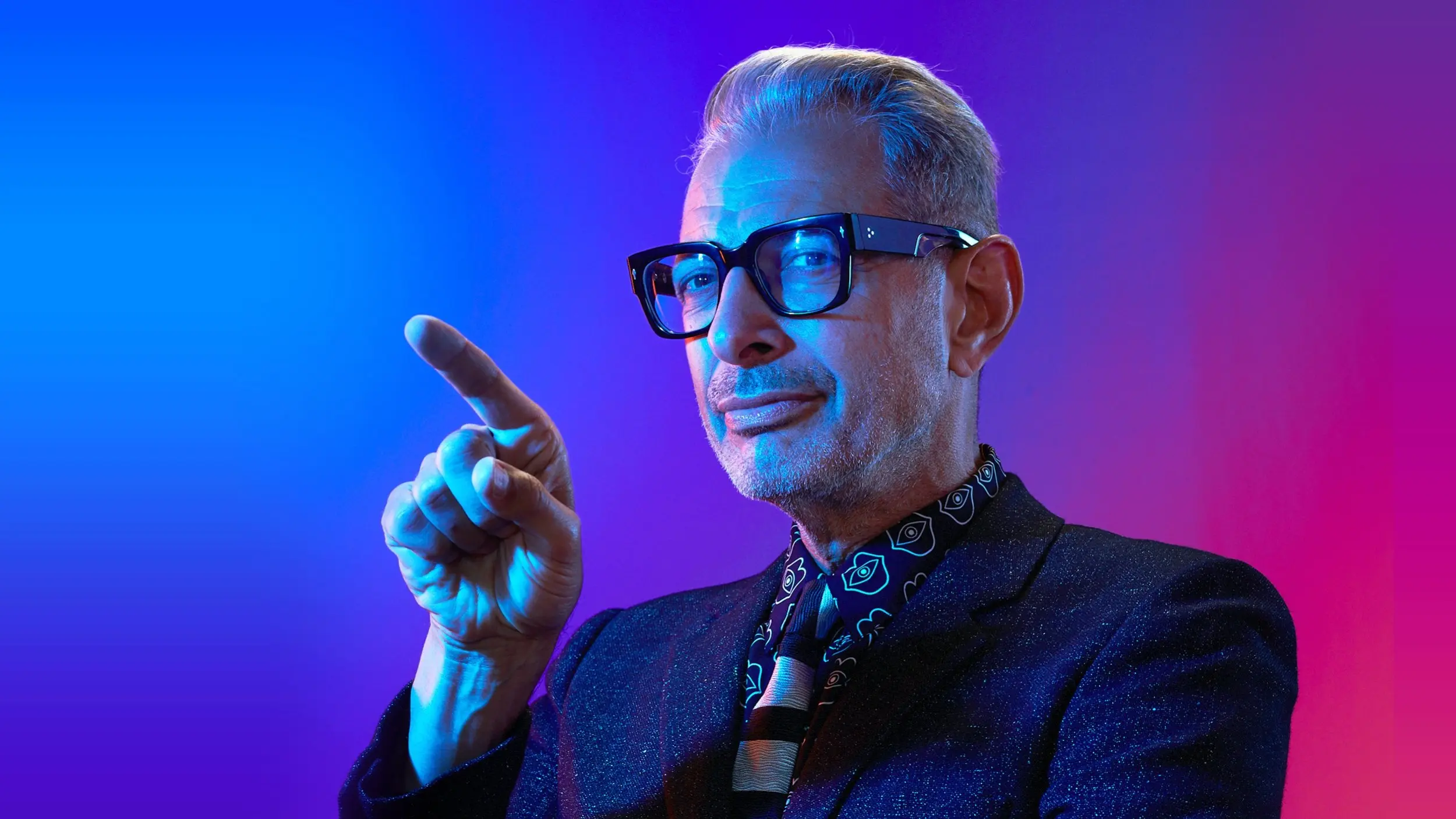 The World According to Jeff Goldblum backdrop
