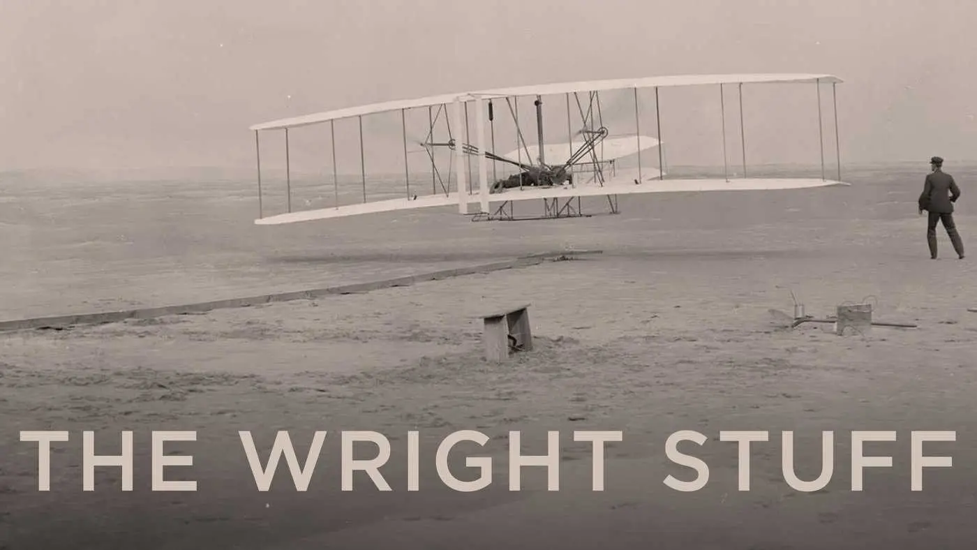 The Wright Stuff backdrop