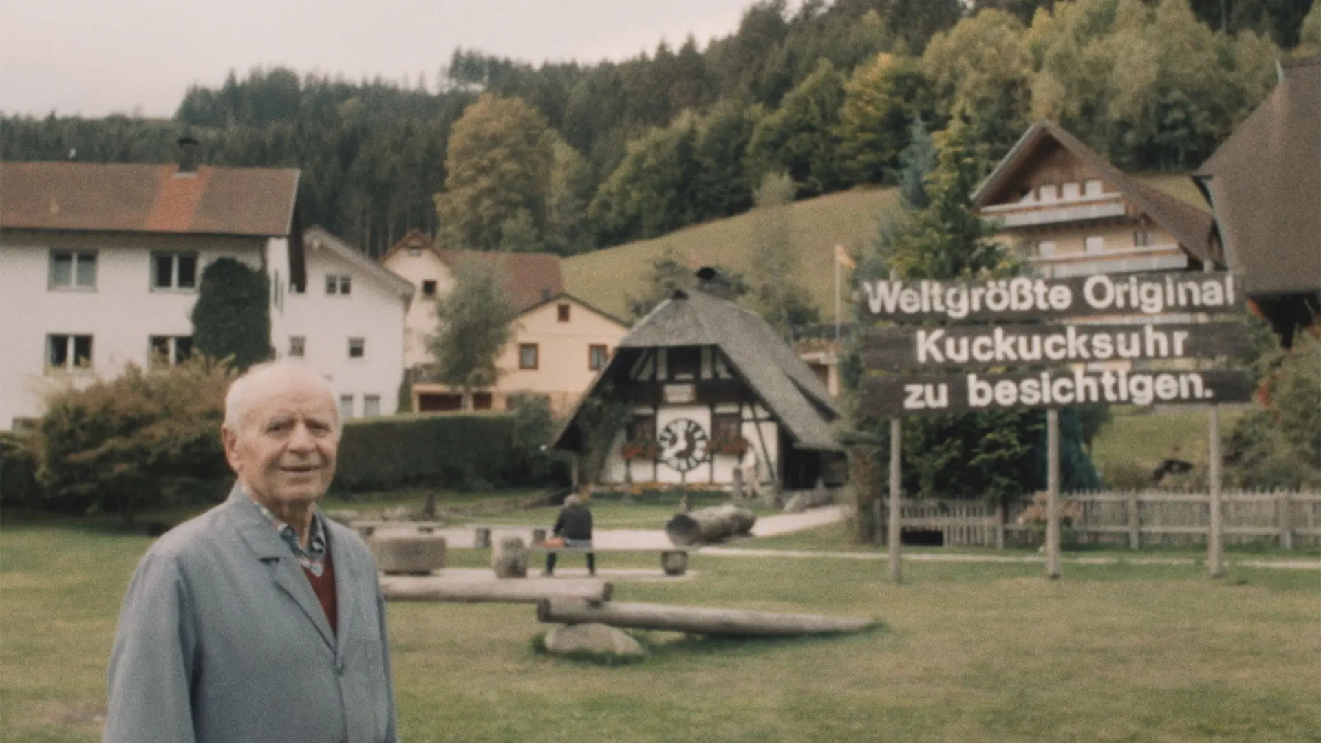 A town still standing backdrop