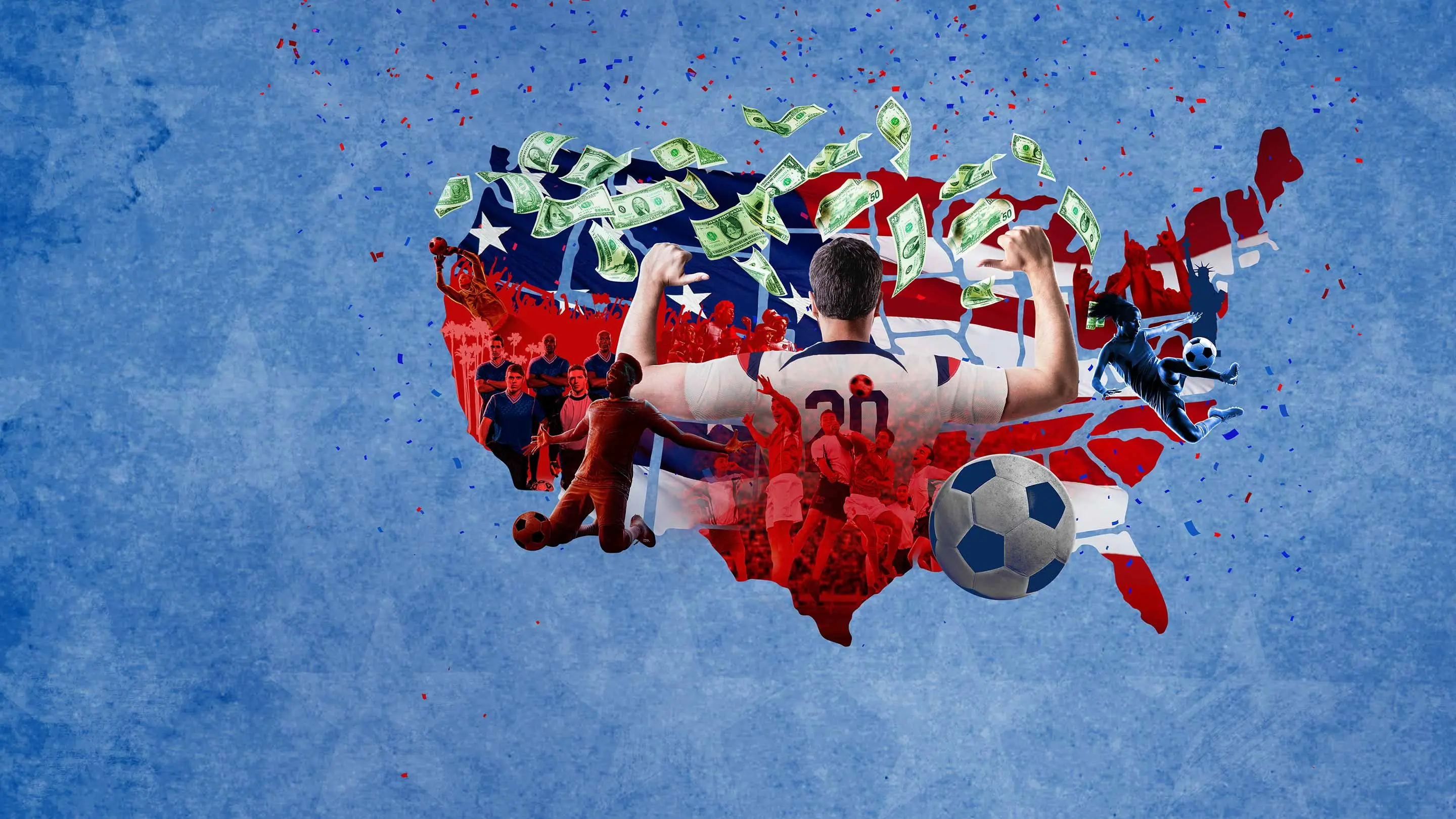 The Billion Dollar Goal backdrop