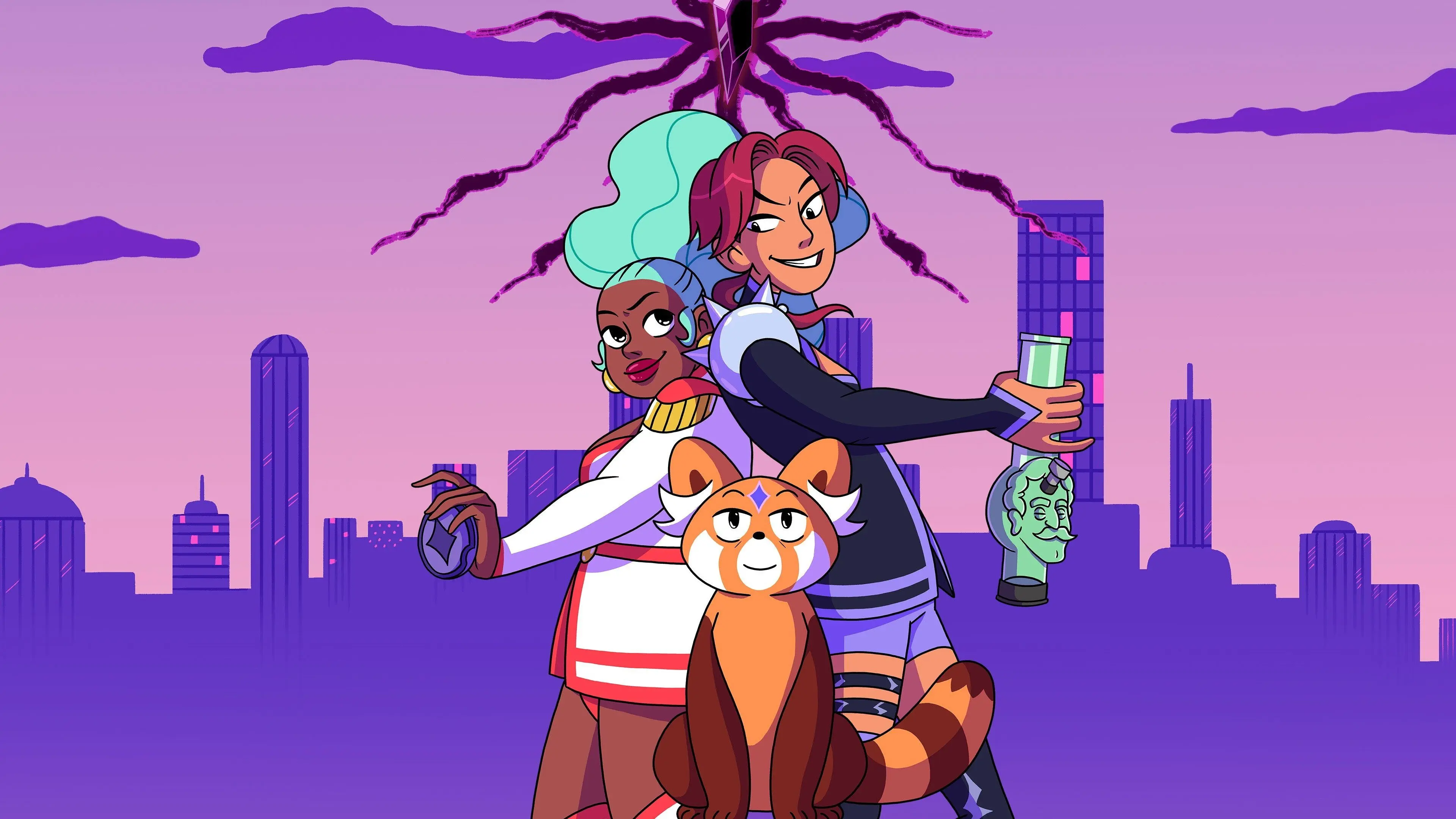 Magical Girl Friendship Squad backdrop