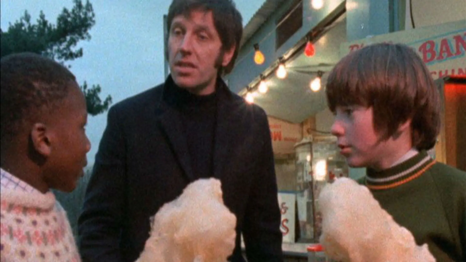 Never Go with Strangers backdrop