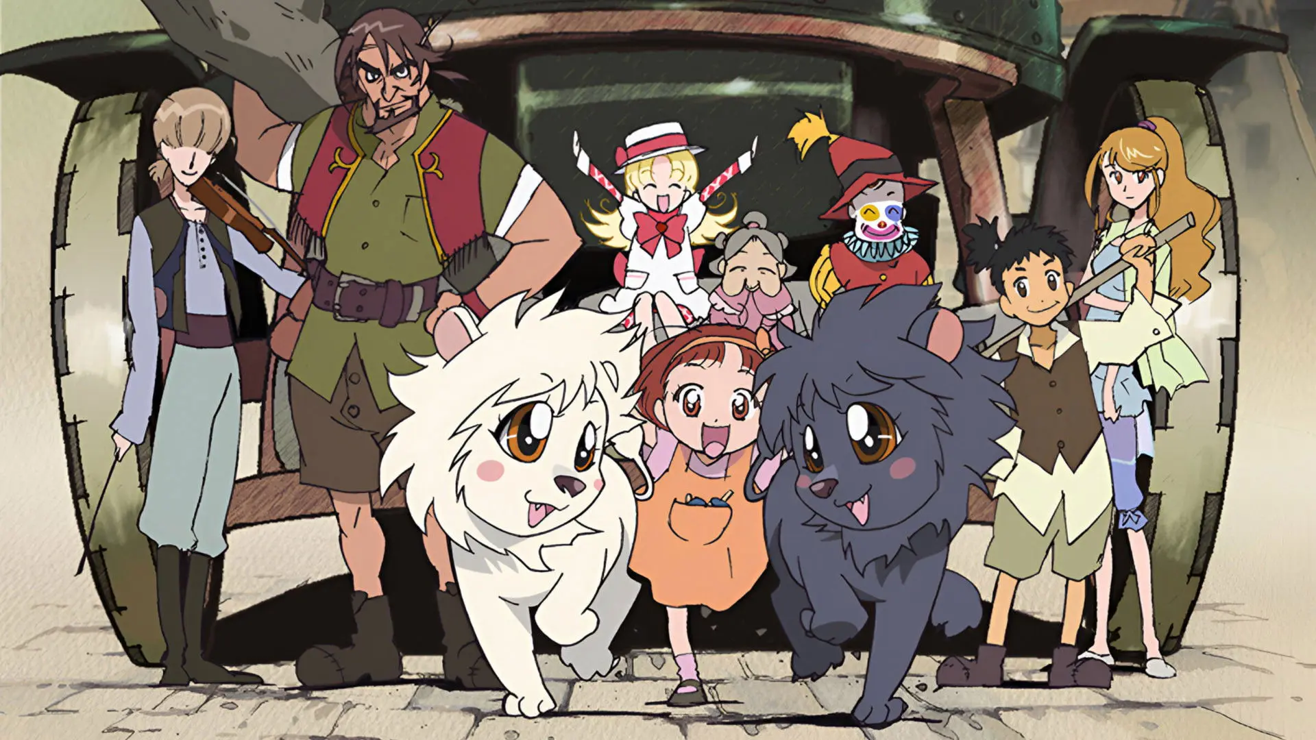 Ashita no Nadja backdrop